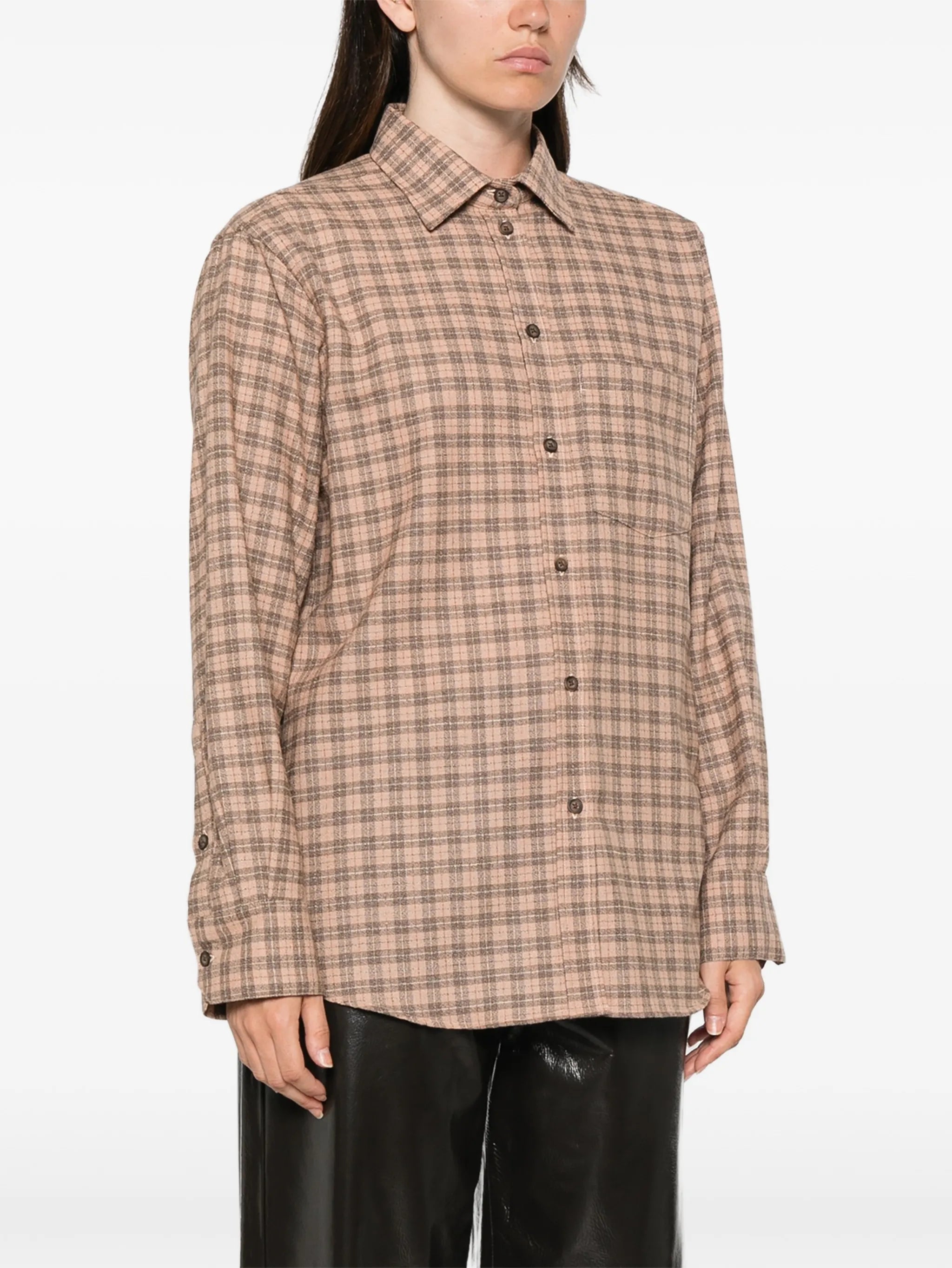 check-print Classic Fit shirt