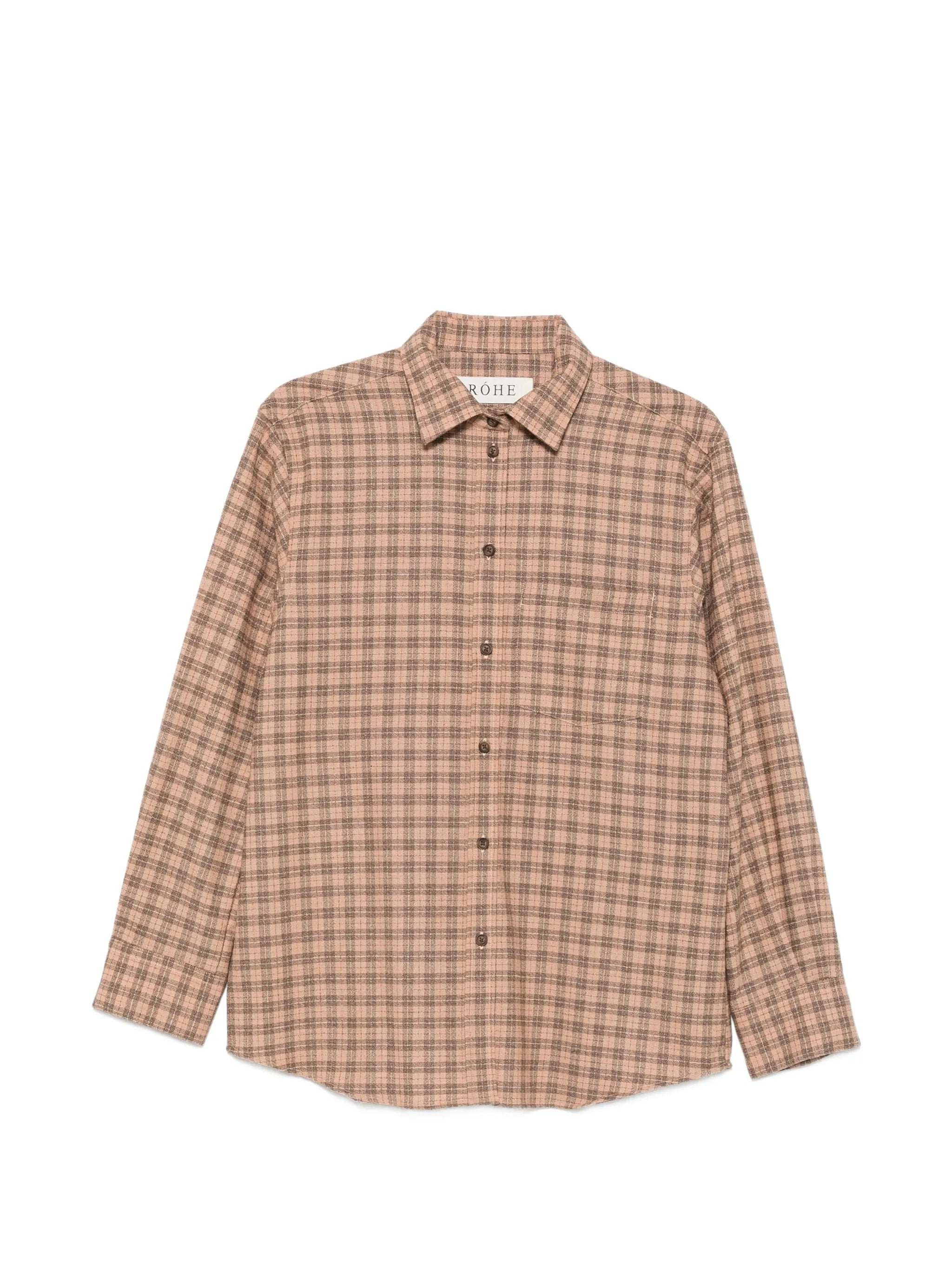 check-print Classic Fit shirt