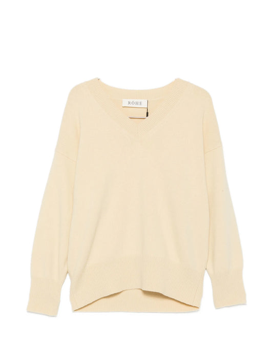 V-neck sweater