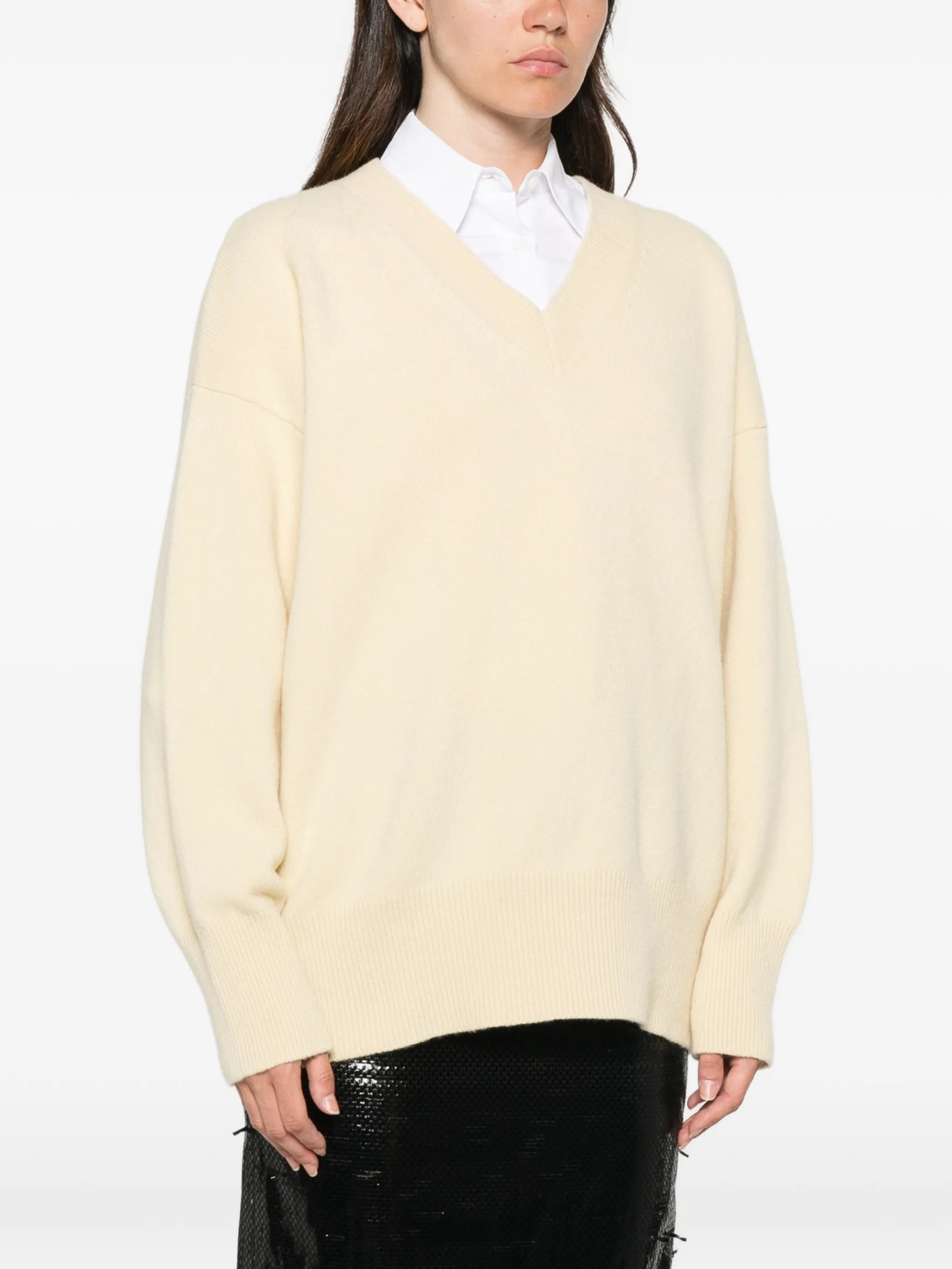 V-neck sweater