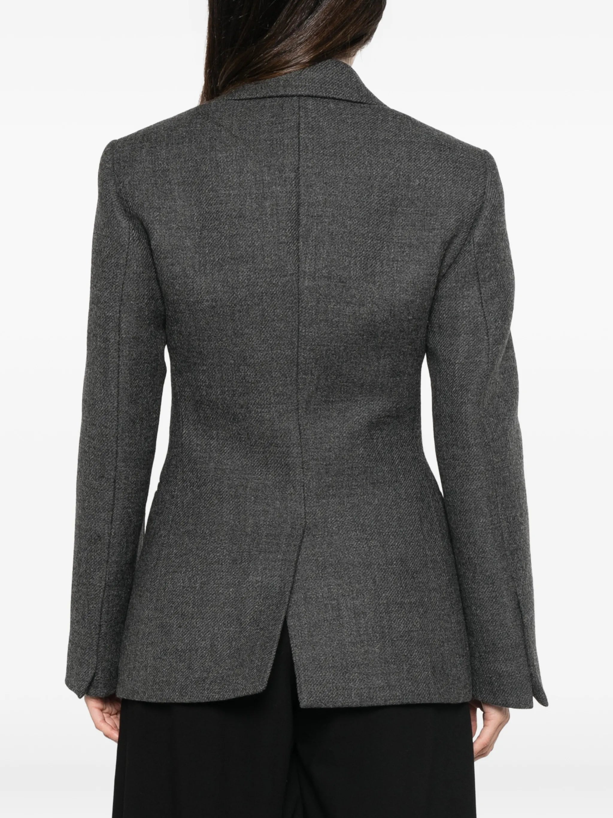 Cup detailed blazer