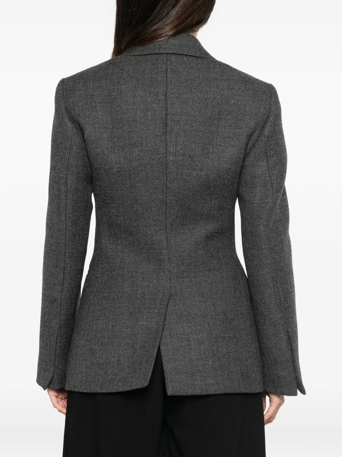 Cup detailed blazer