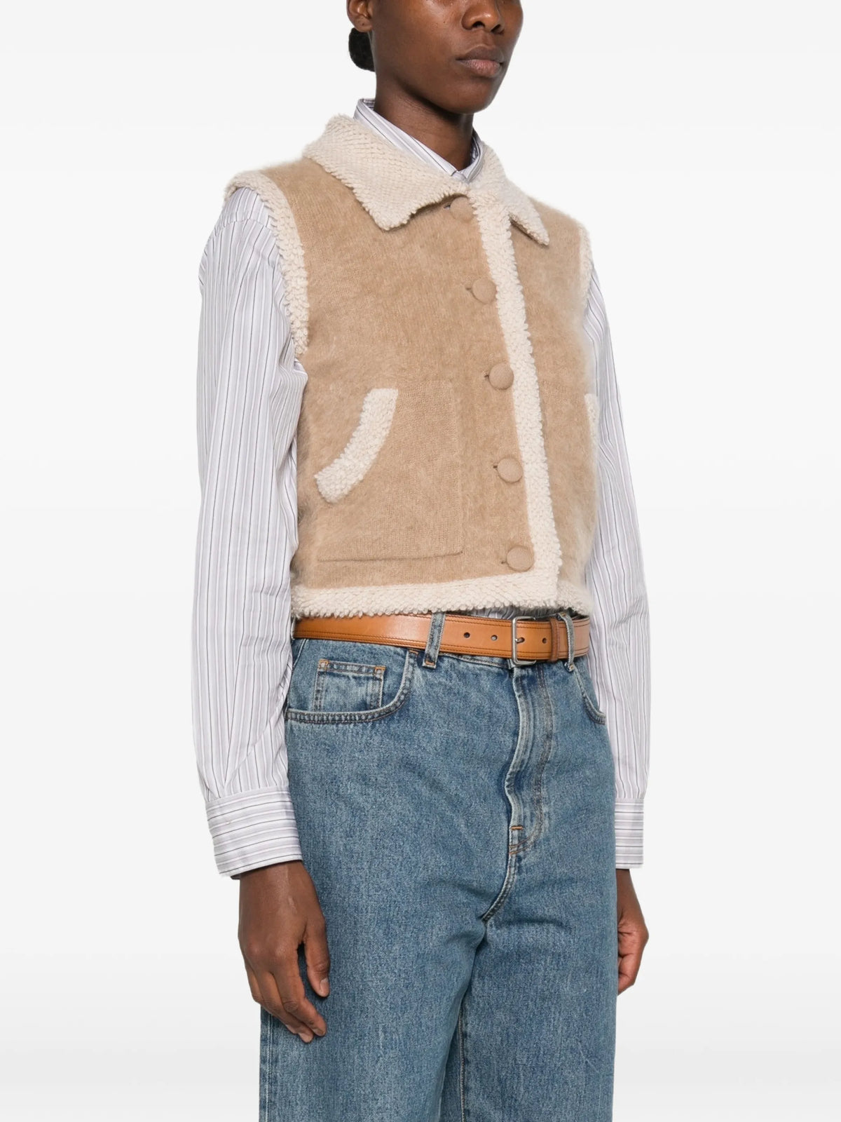 Grizzly Wrangler sleeveless cardigan