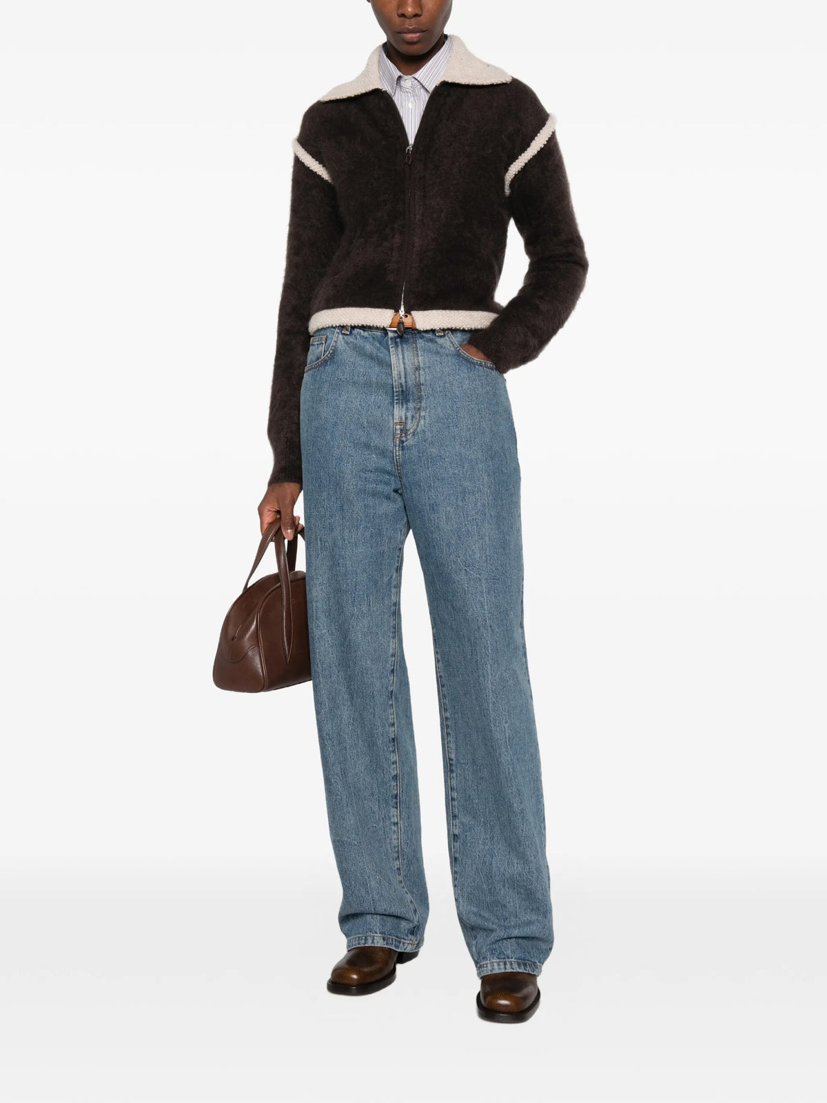 Grizzly Frankie zip-up cardigan