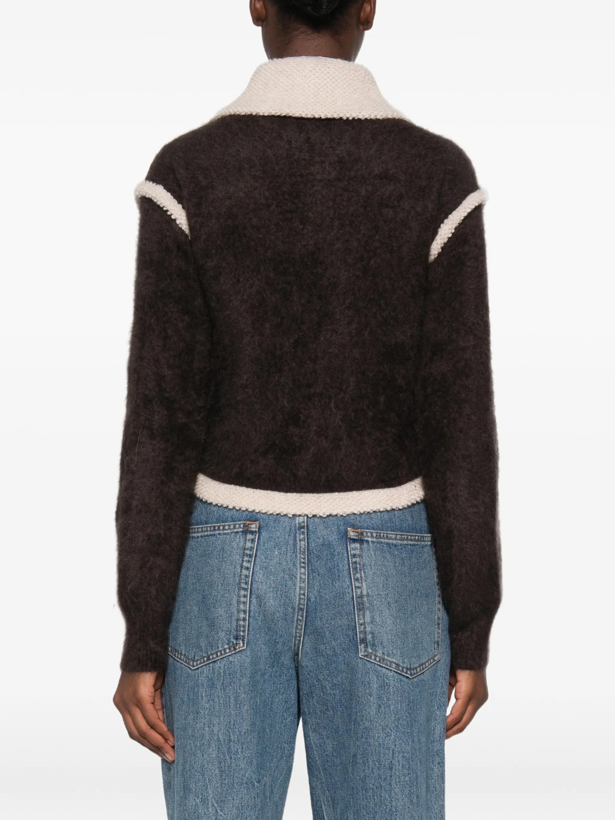 Grizzly Frankie zip-up cardigan