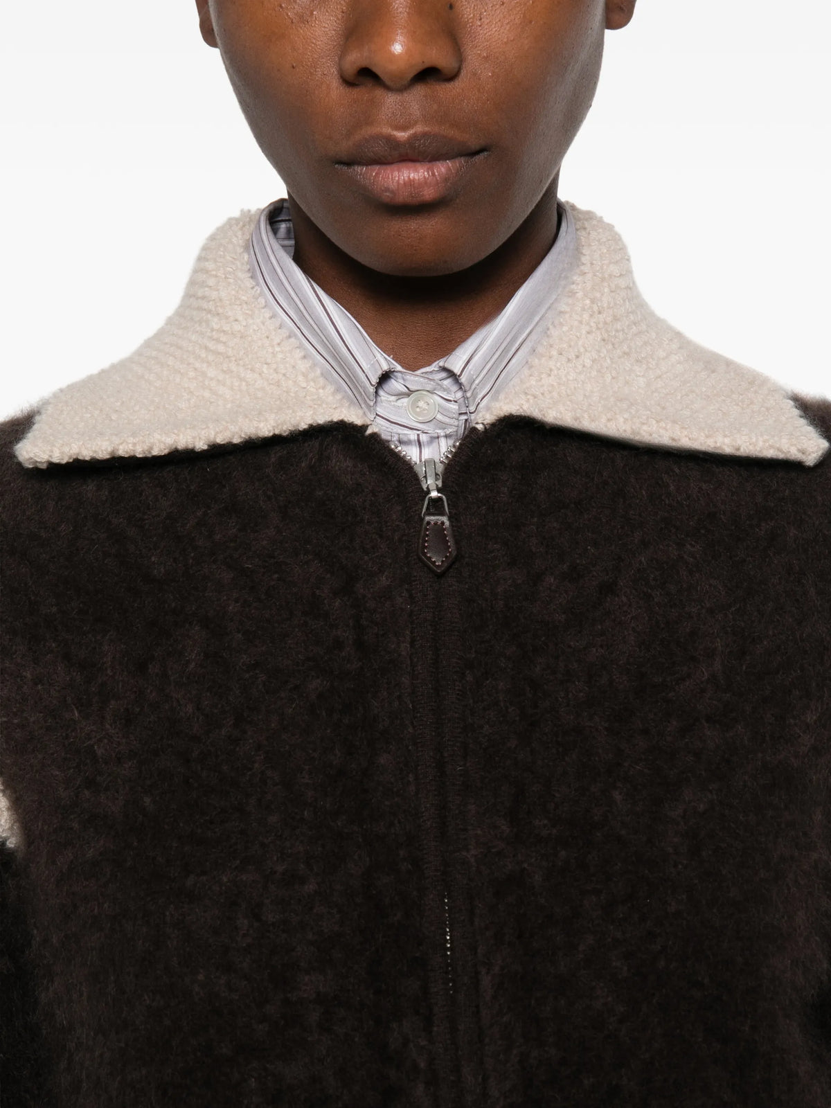 Grizzly Frankie zip-up cardigan