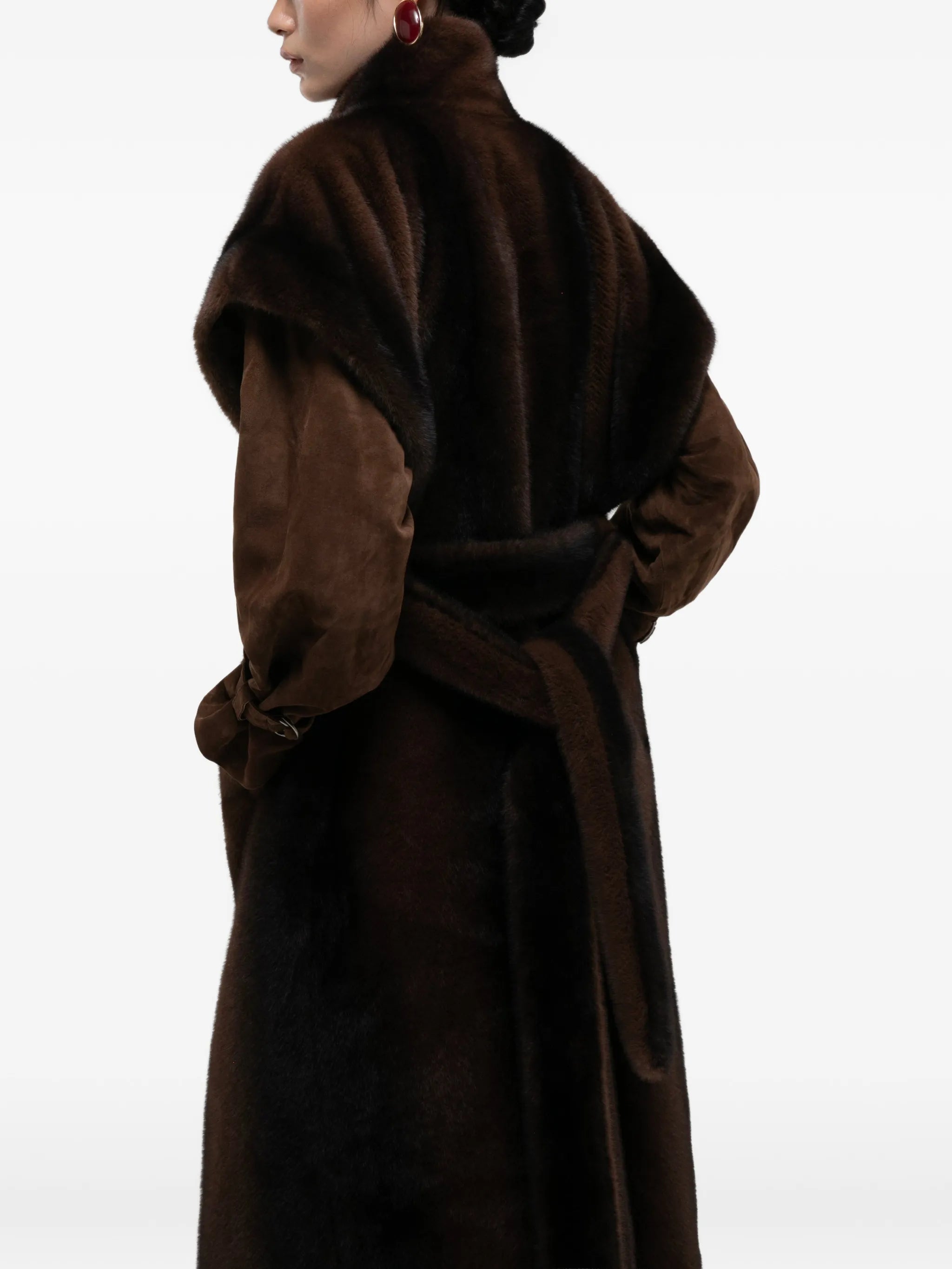 Harper faux-fur coat