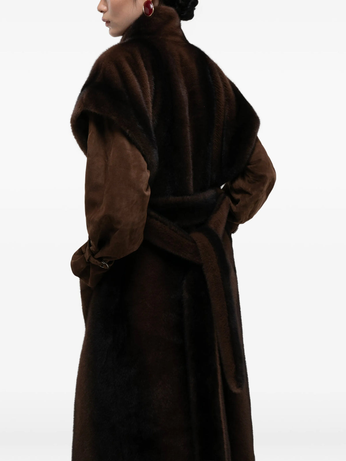 Harper faux-fur coat