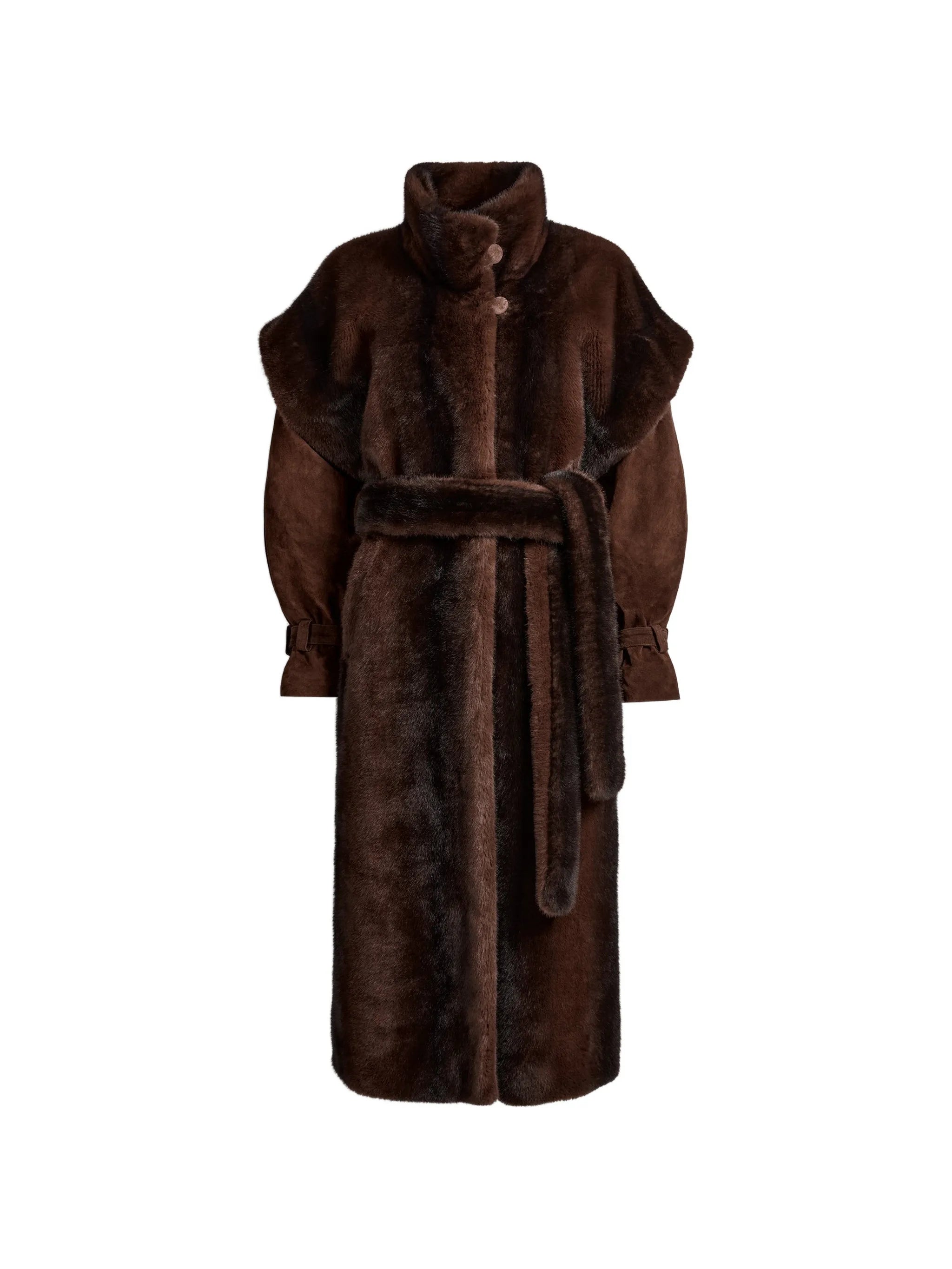 Harper faux-fur coat