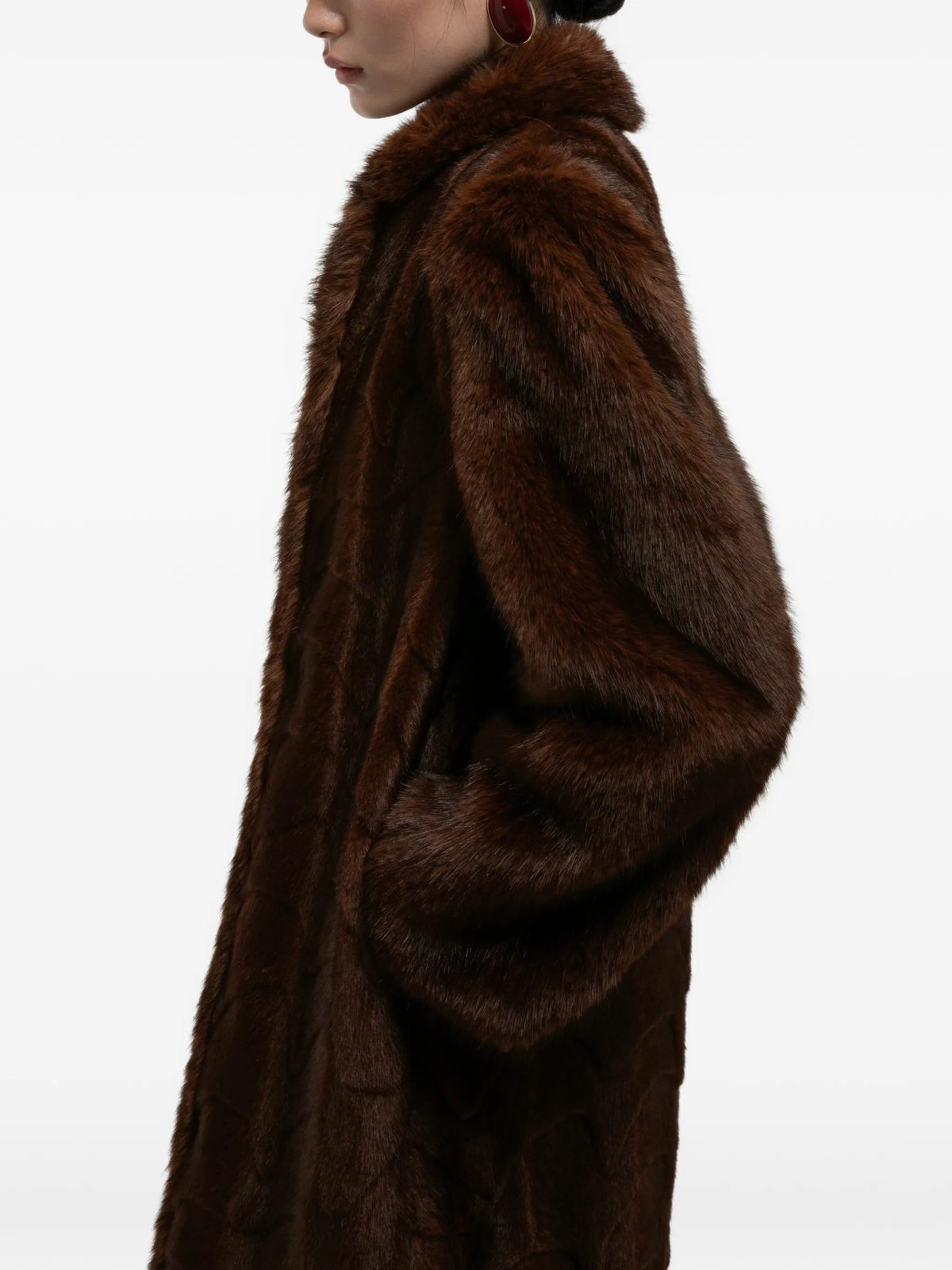 Betty faux-fur coat