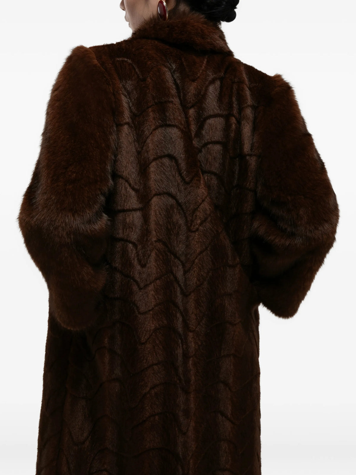 Betty faux-fur coat