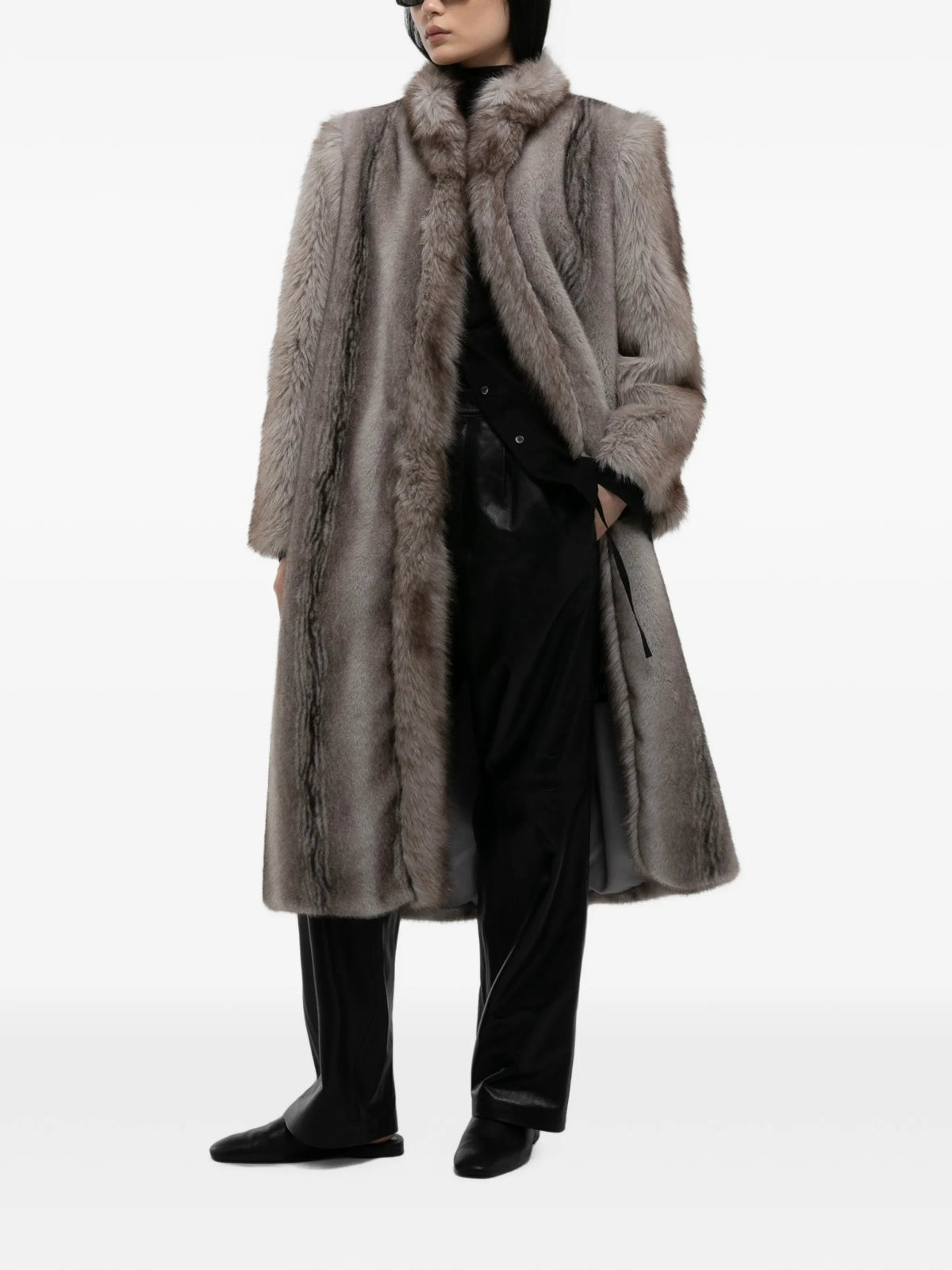 Betty faux-fur coat