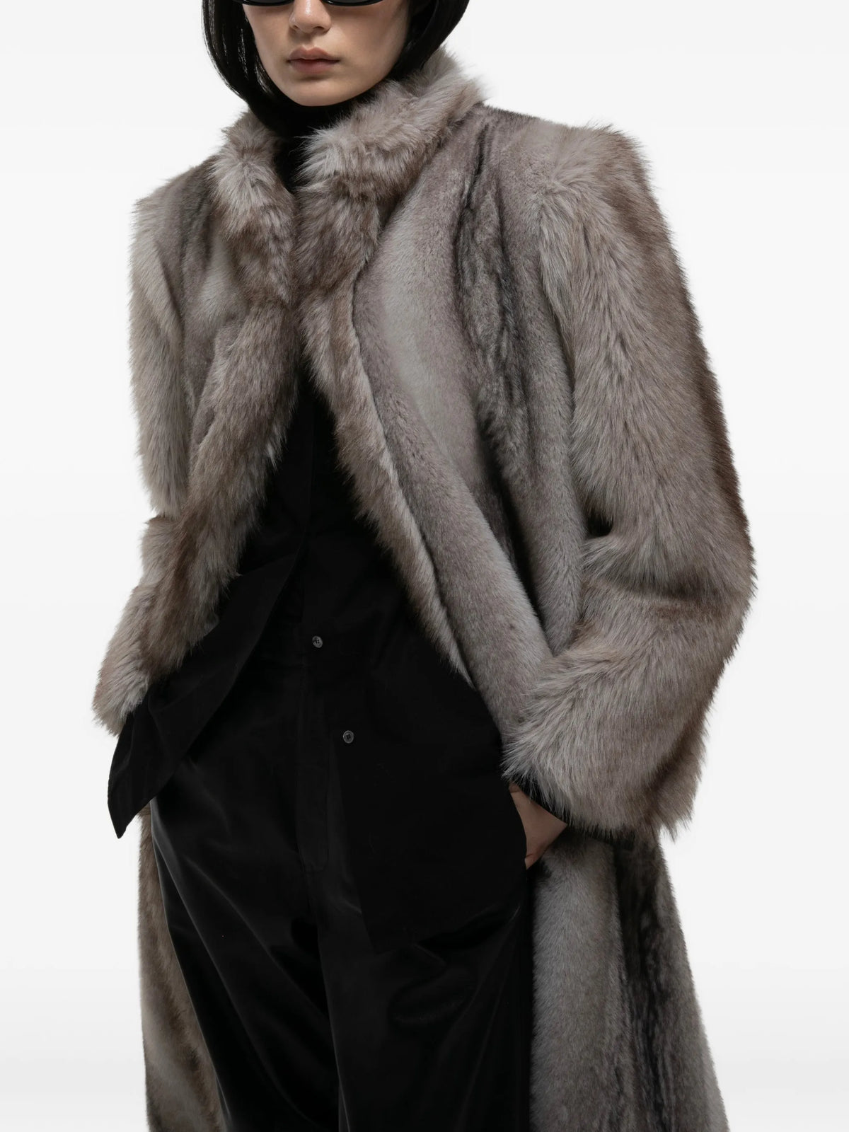Betty faux-fur coat