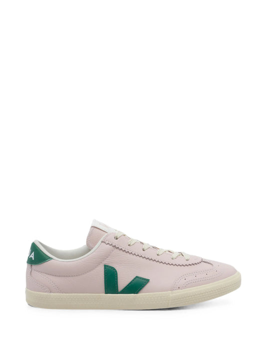 Volley logo-patch sneakers