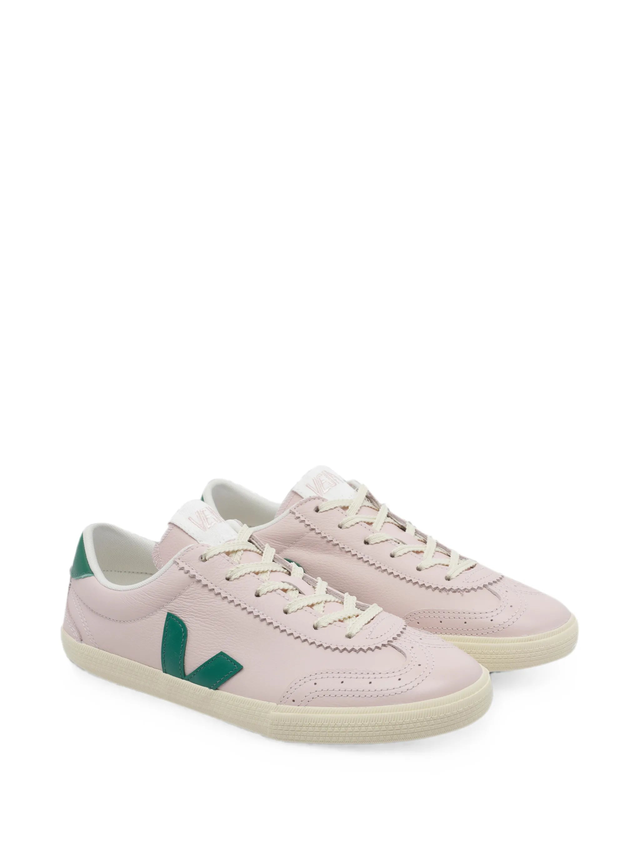 Volley logo-patch sneakers