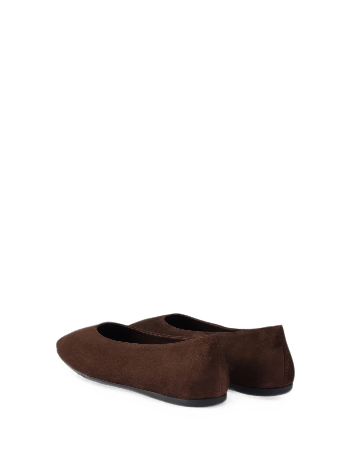 Suede ballerinas