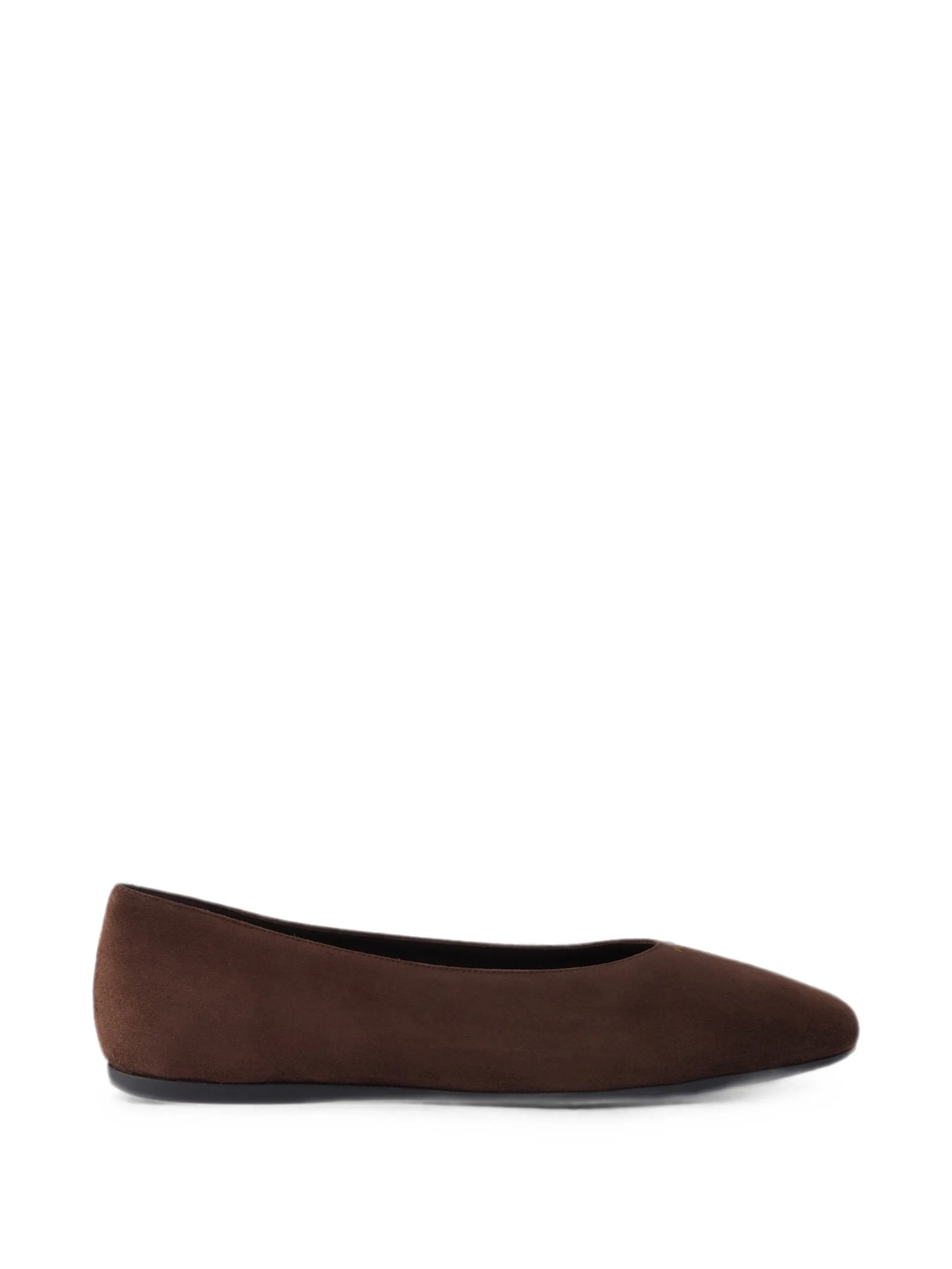 Suede ballerinas