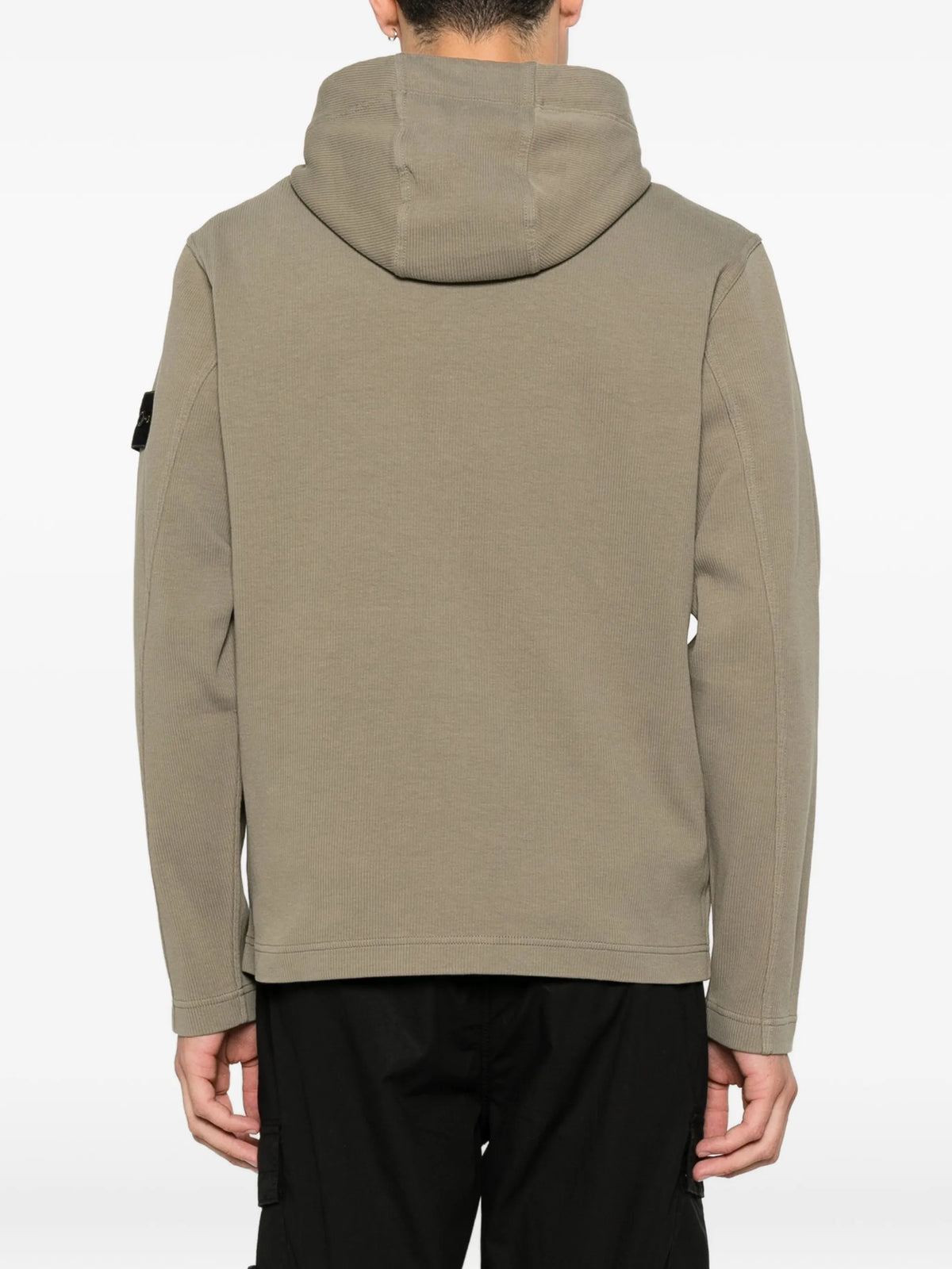 6100020 organic cotton interlock hooded sweatshirt
