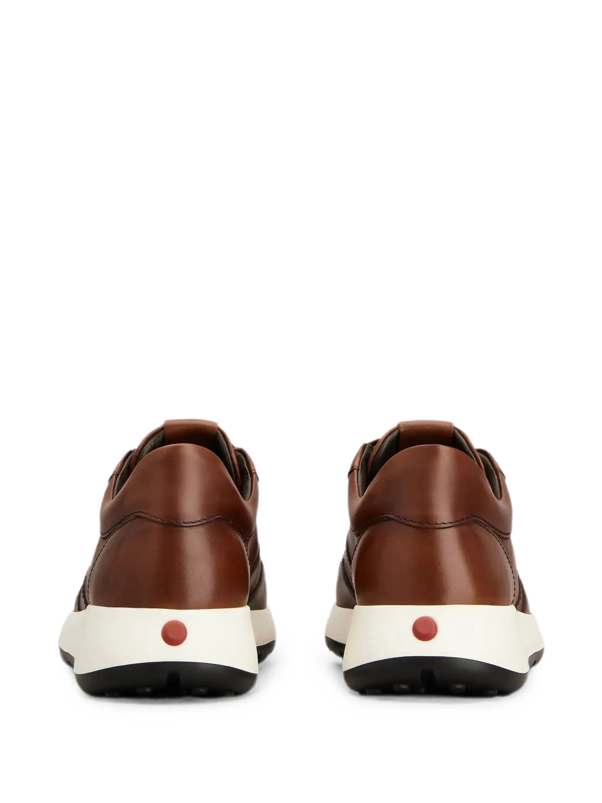 Red Dot leather sneakers
