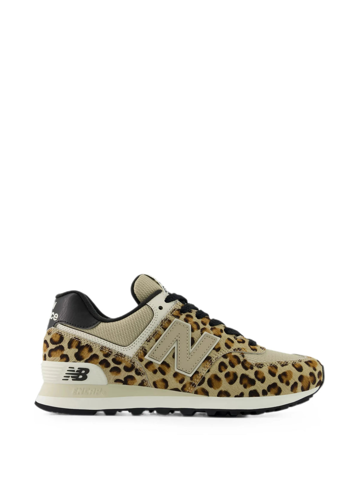 574 leopard-print sneakers