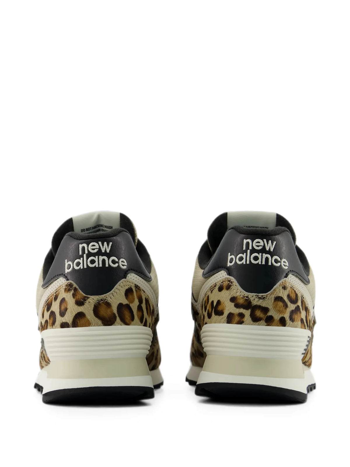 574 leopard-print sneakers