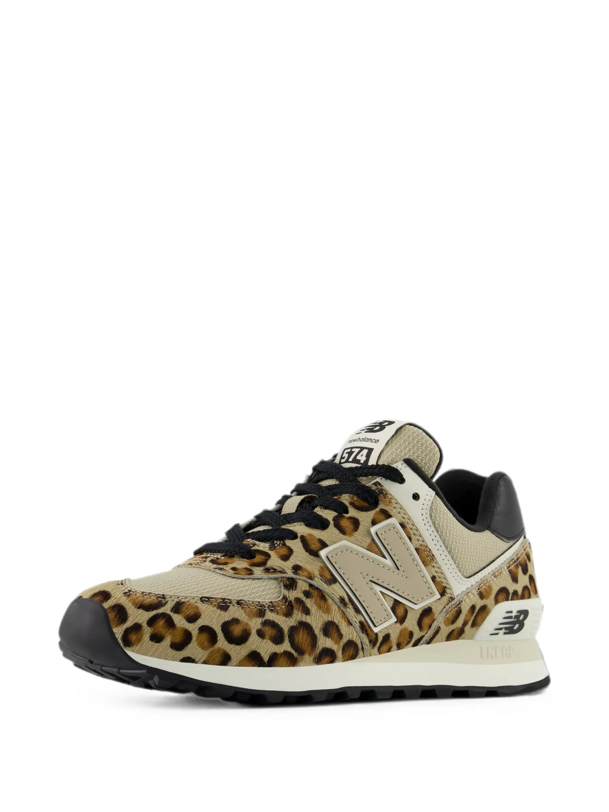 574 leopard-print sneakers
