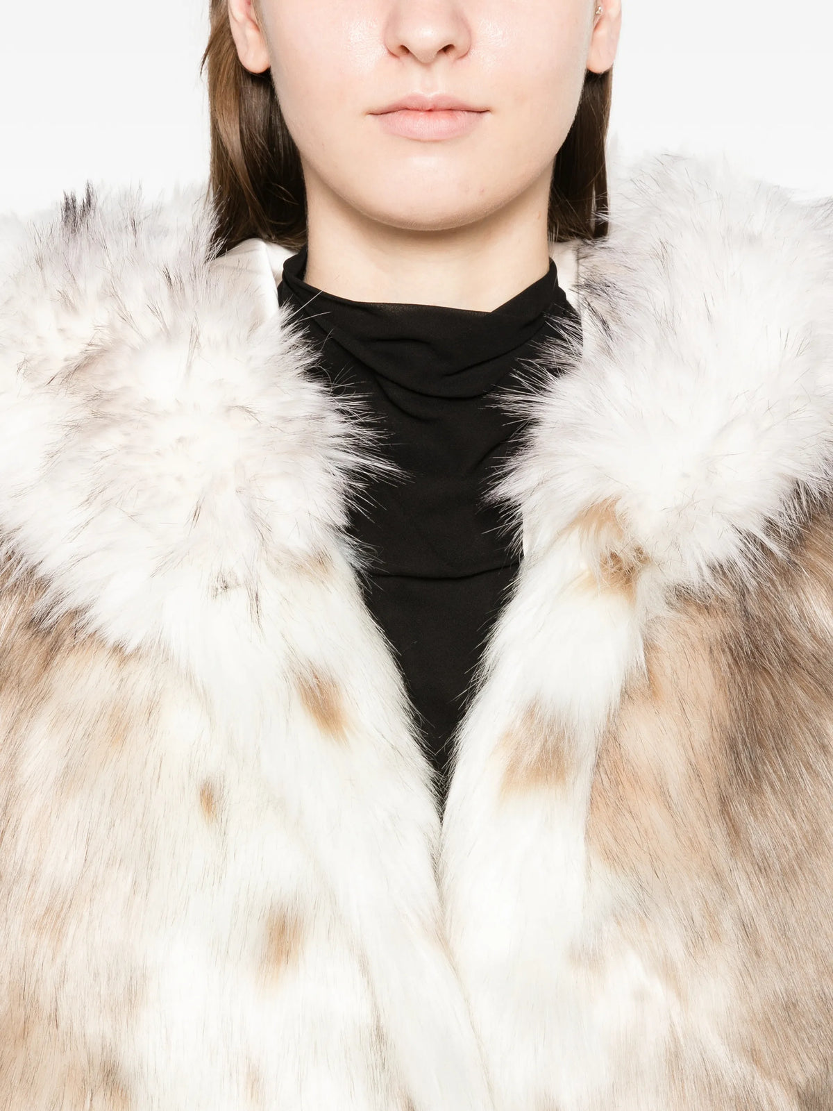 Dina faux-fur coat
