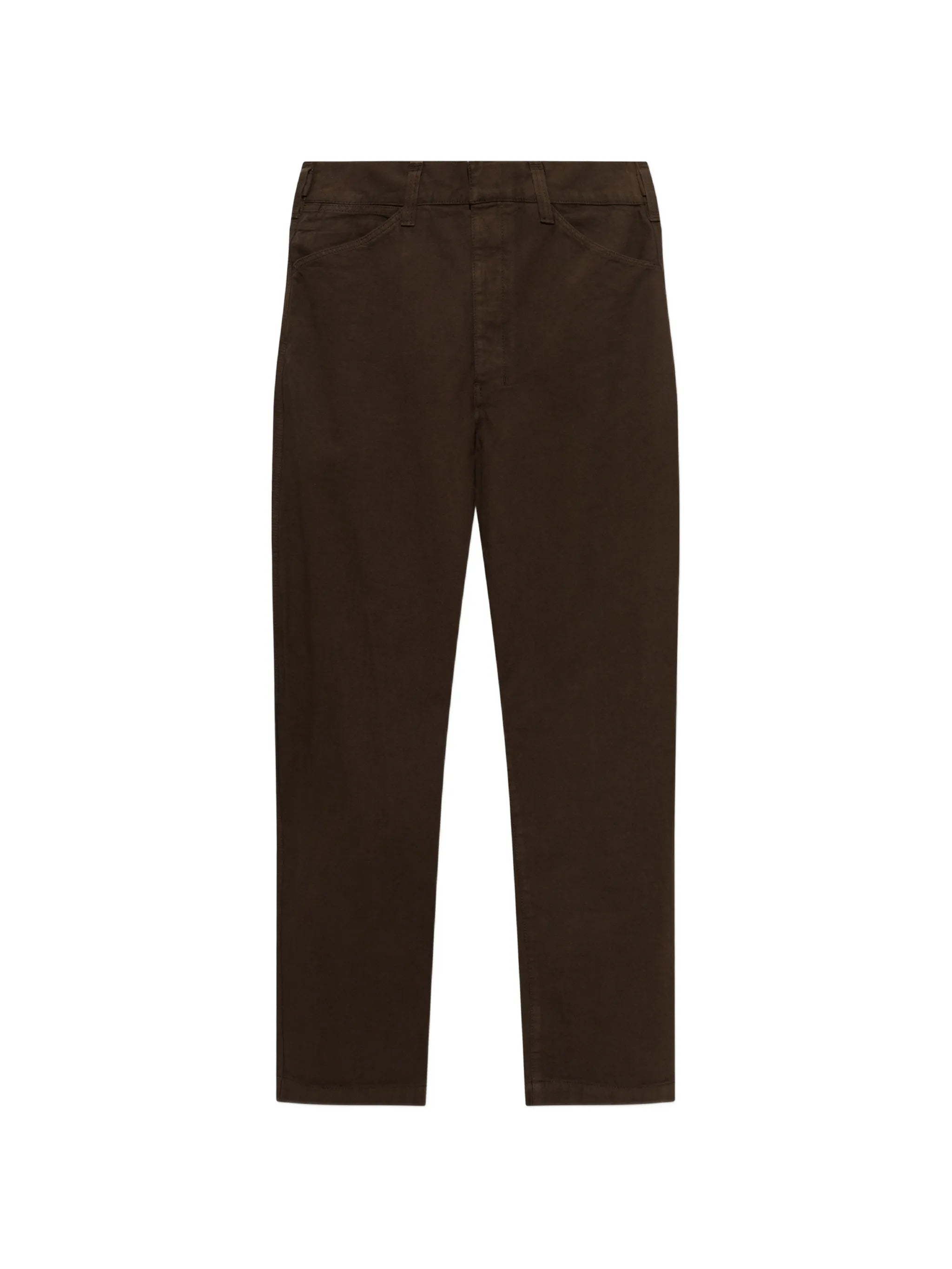 oversized workwear pants in heavy garment-dyed broken twill