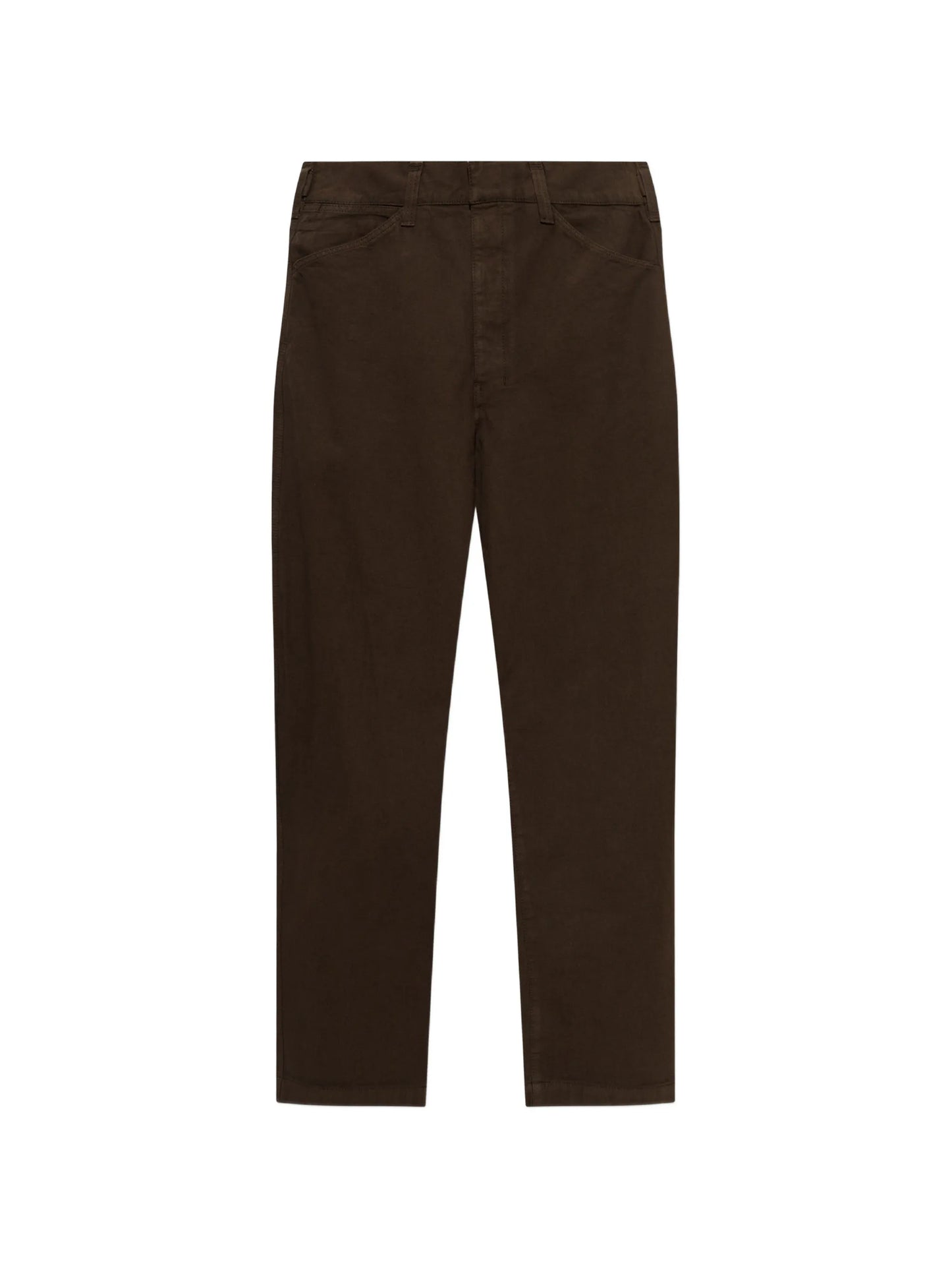 oversized workwear pants in heavy garment-dyed broken twill