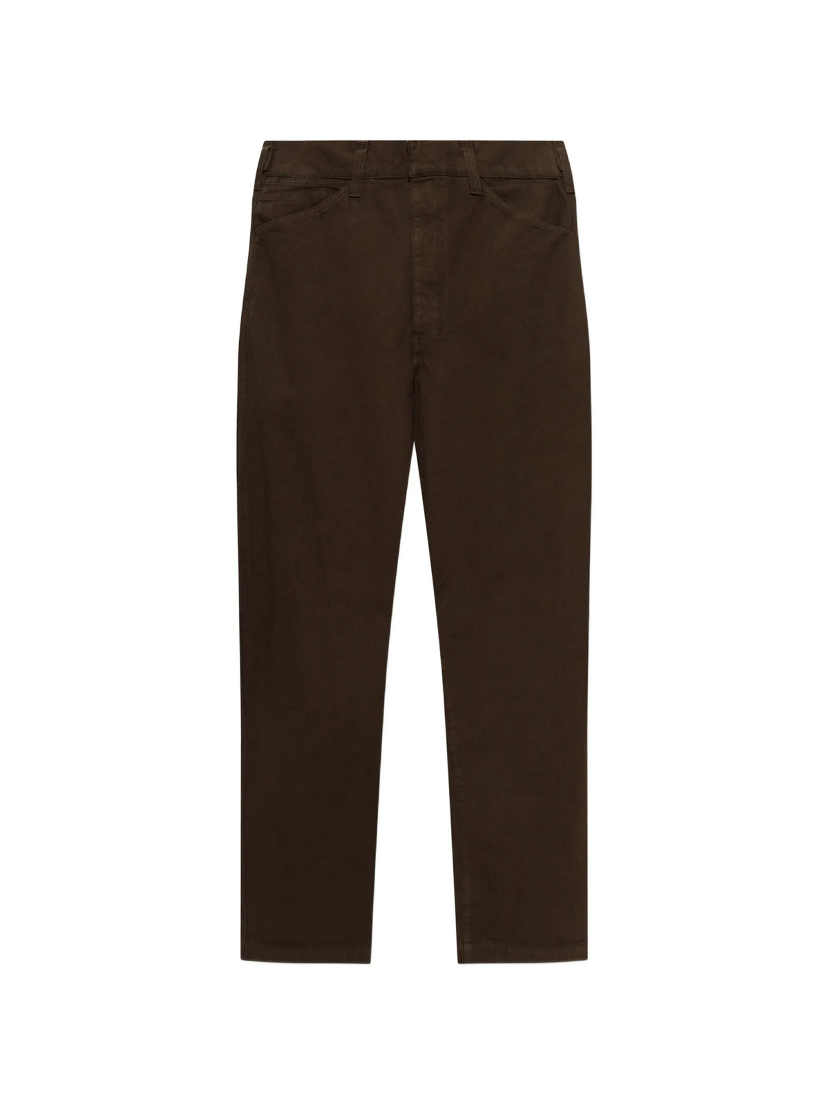 oversized workwear trousers in heavy garment-dyed broken twill