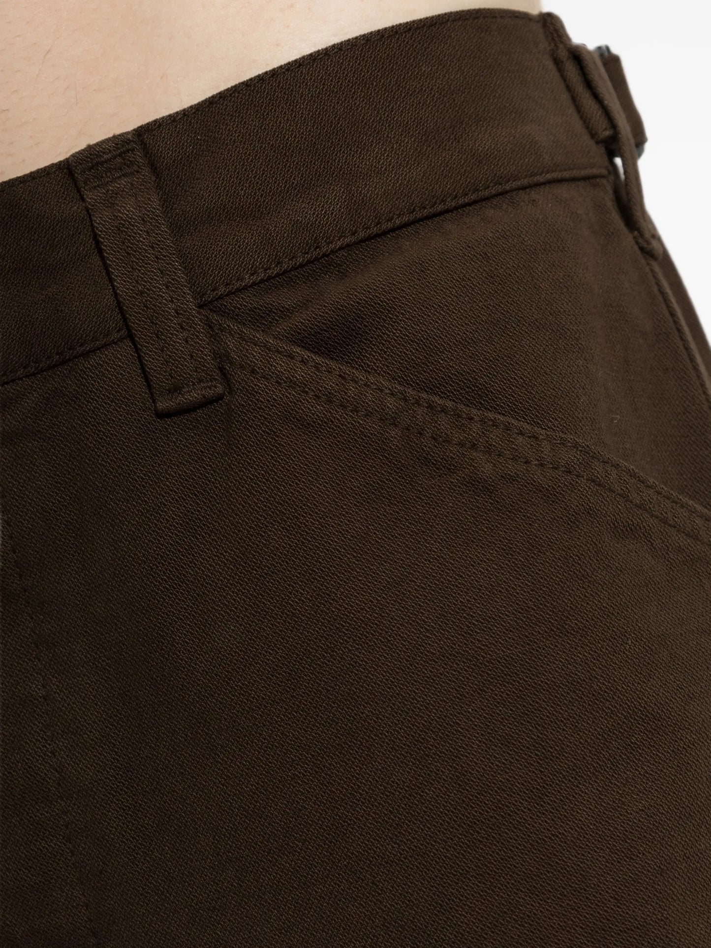 oversized workwear pants in heavy garment-dyed broken twill