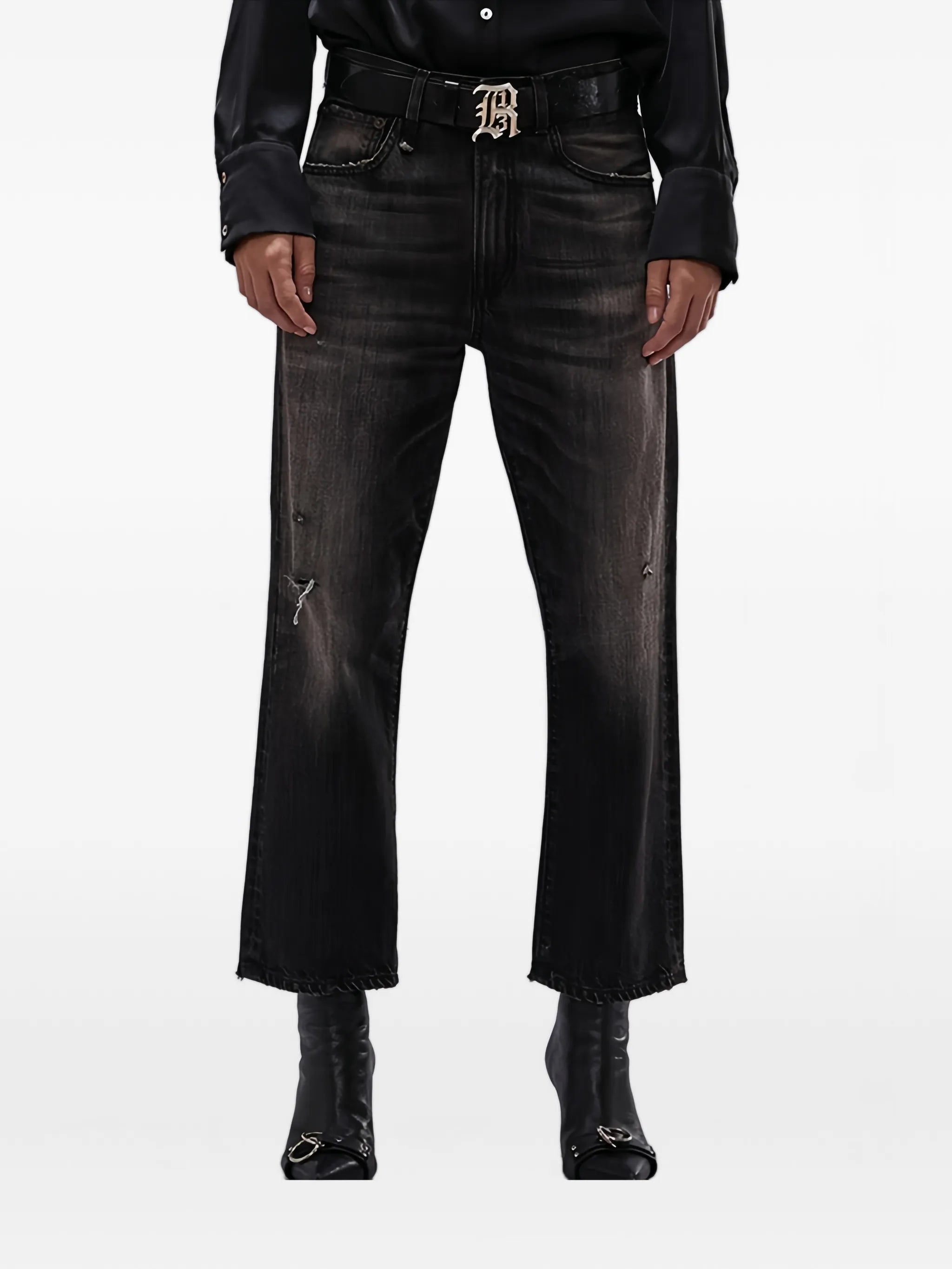 X-BF distressed jeans