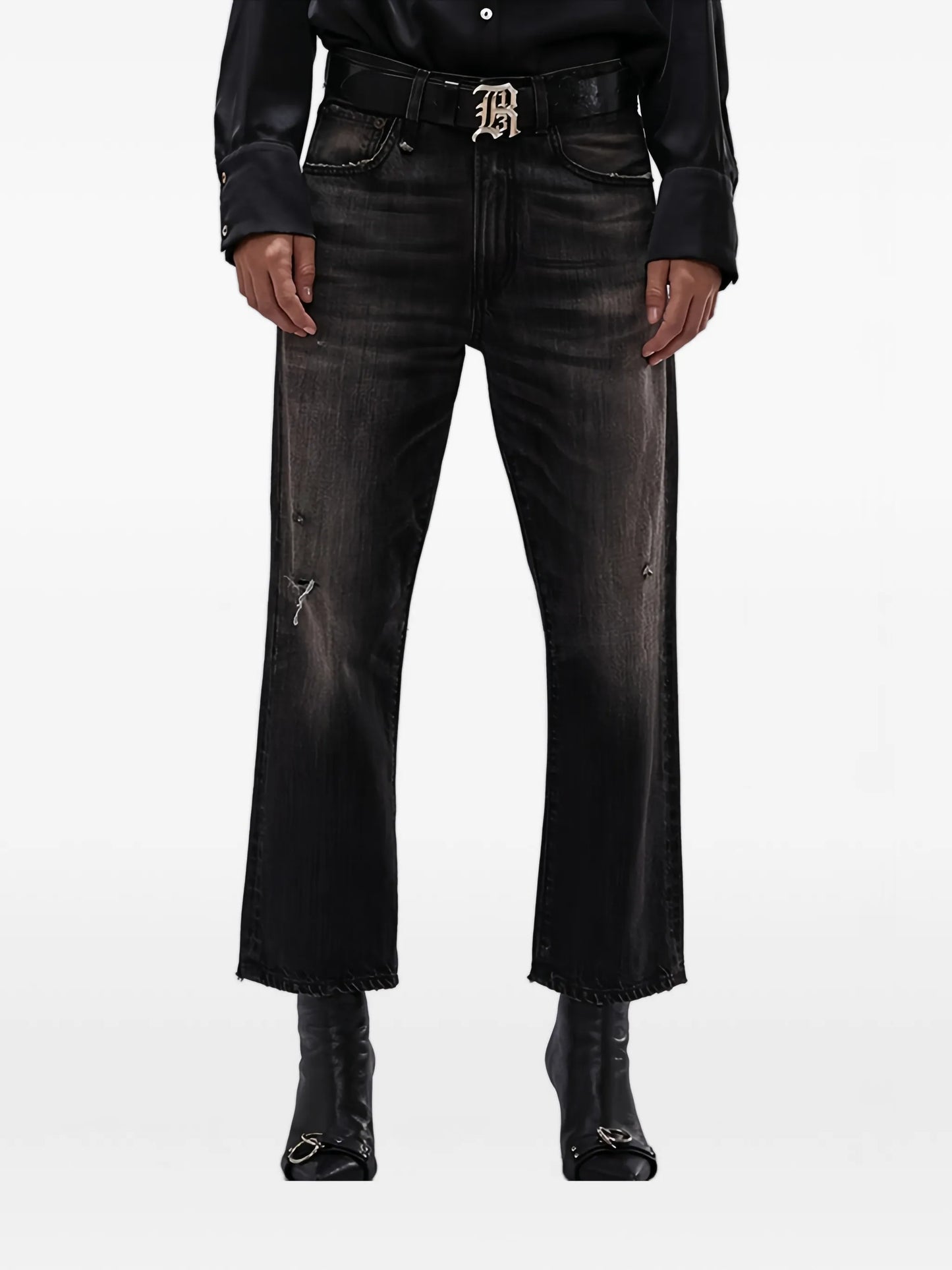 X-BF distressed jeans