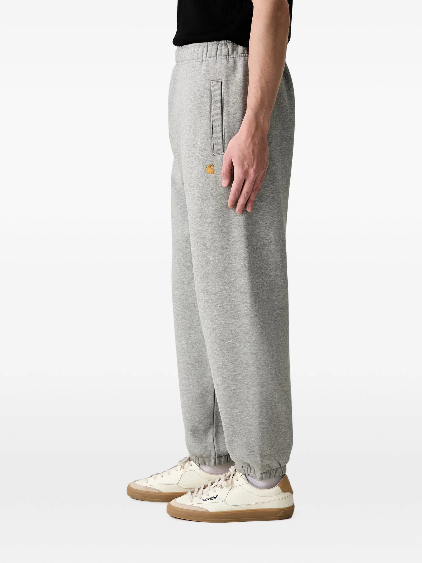 logo-embroidered track trousers