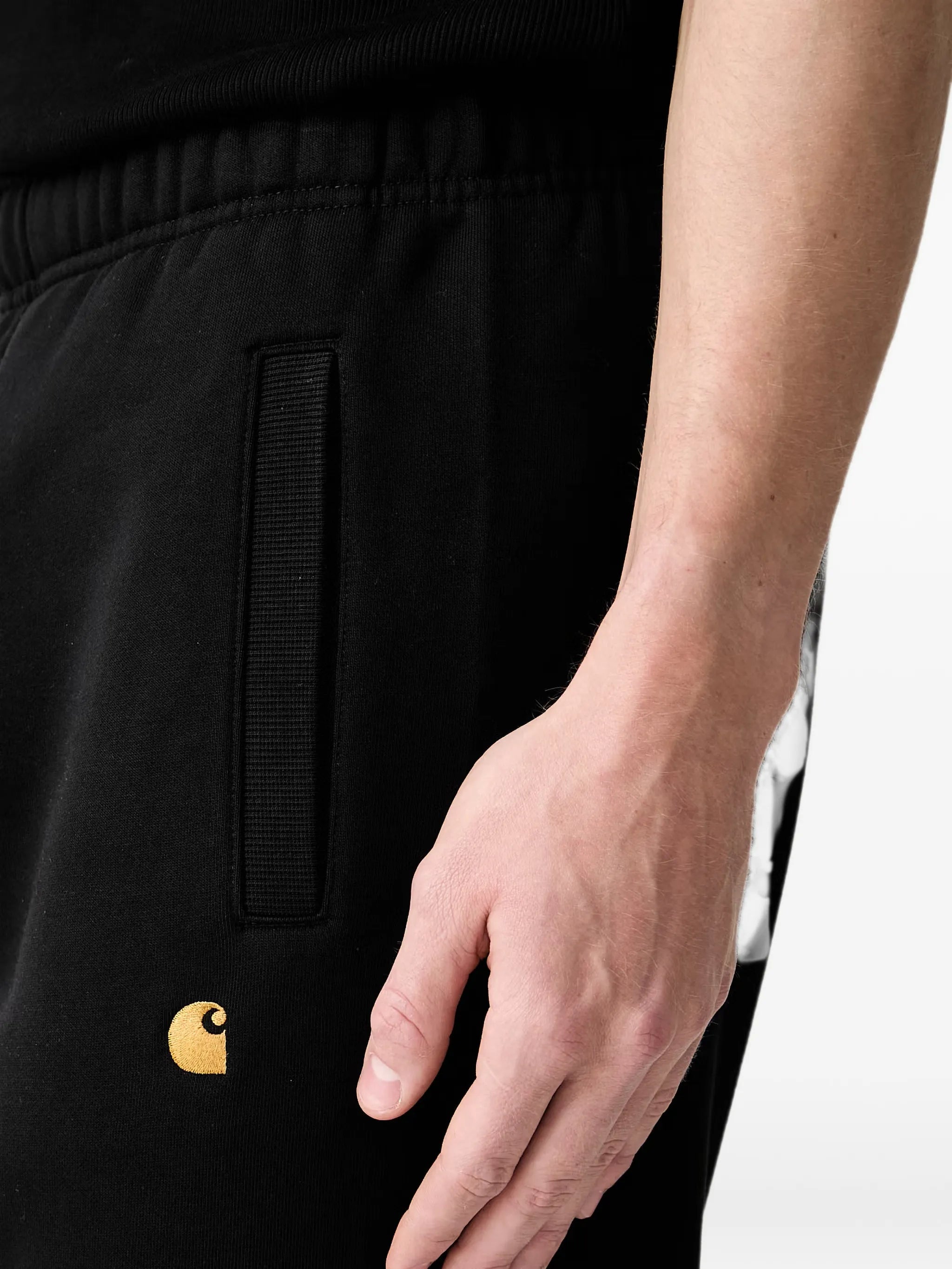 logo-embroidered track trousers
