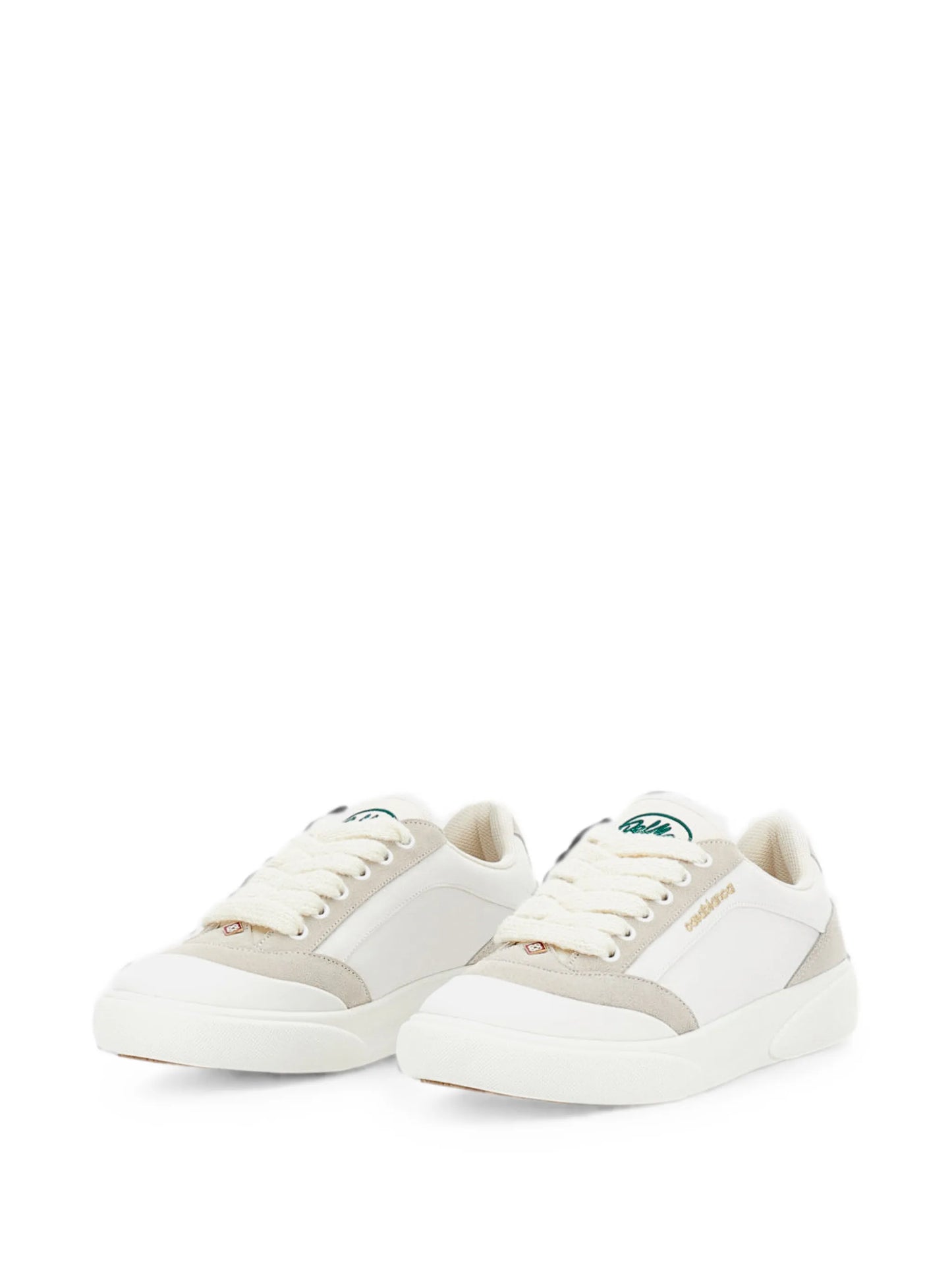 multi-texture panelled sneakers