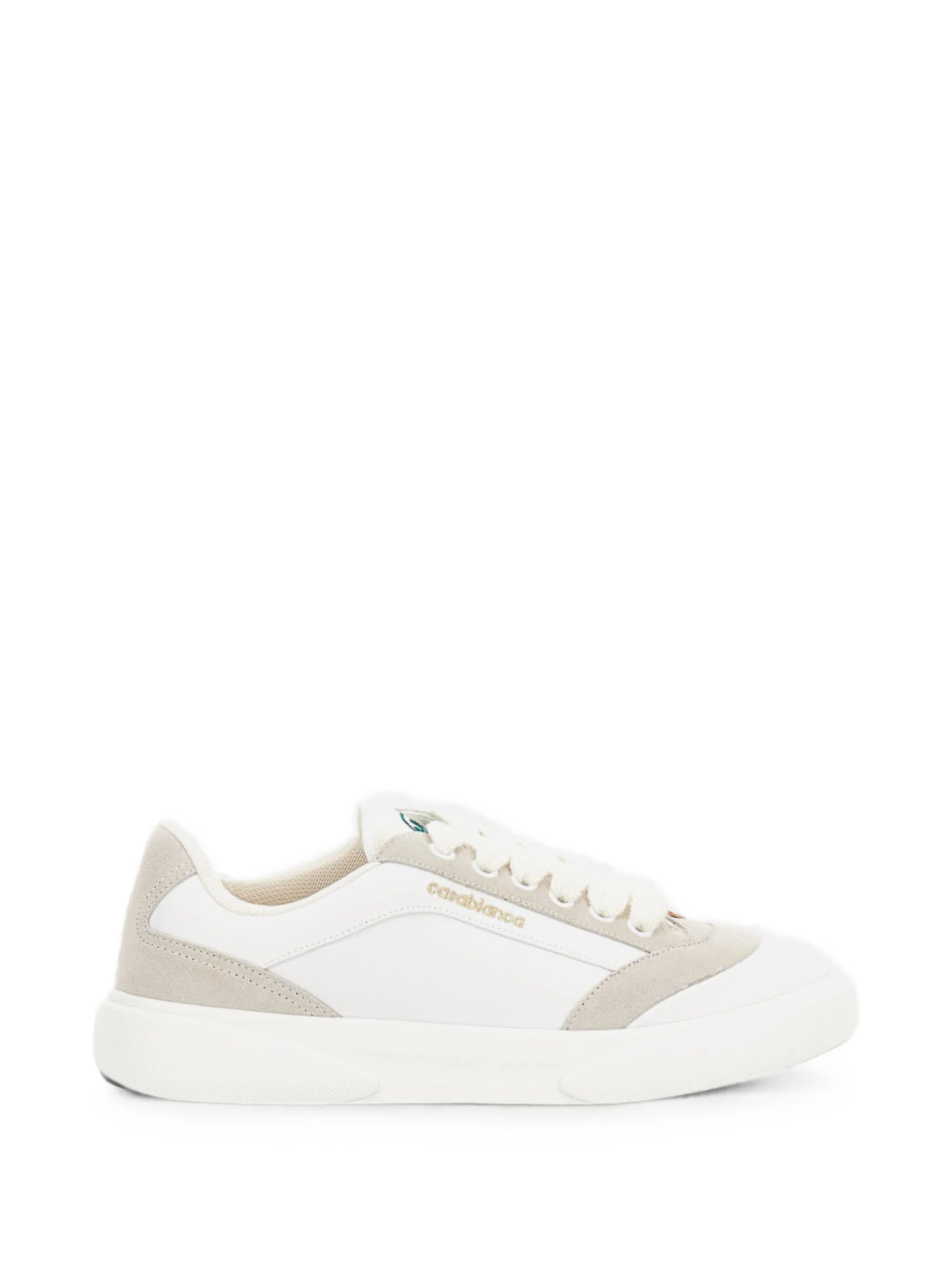 multi-texture panelled sneakers