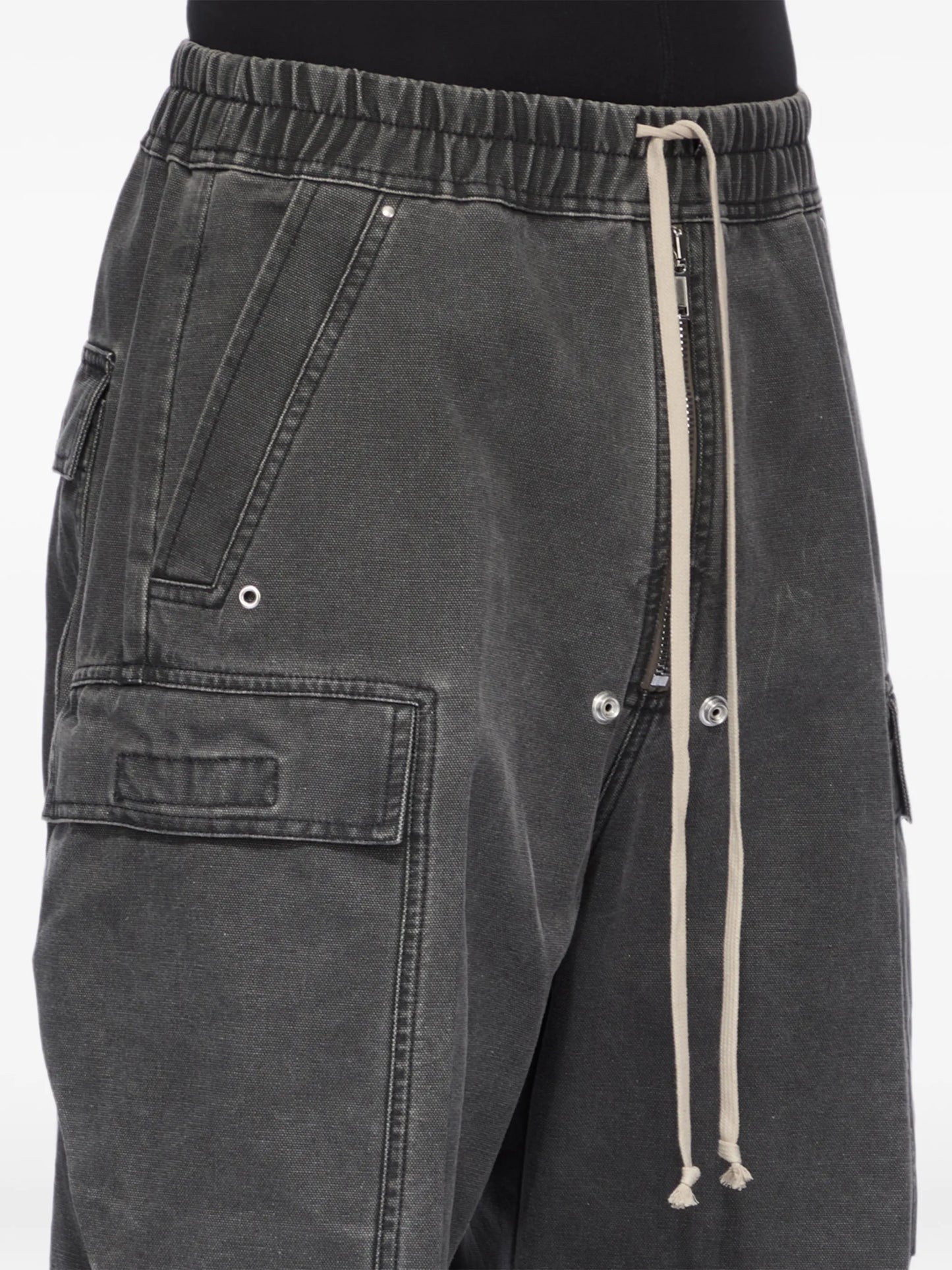 drawstring cargo pants