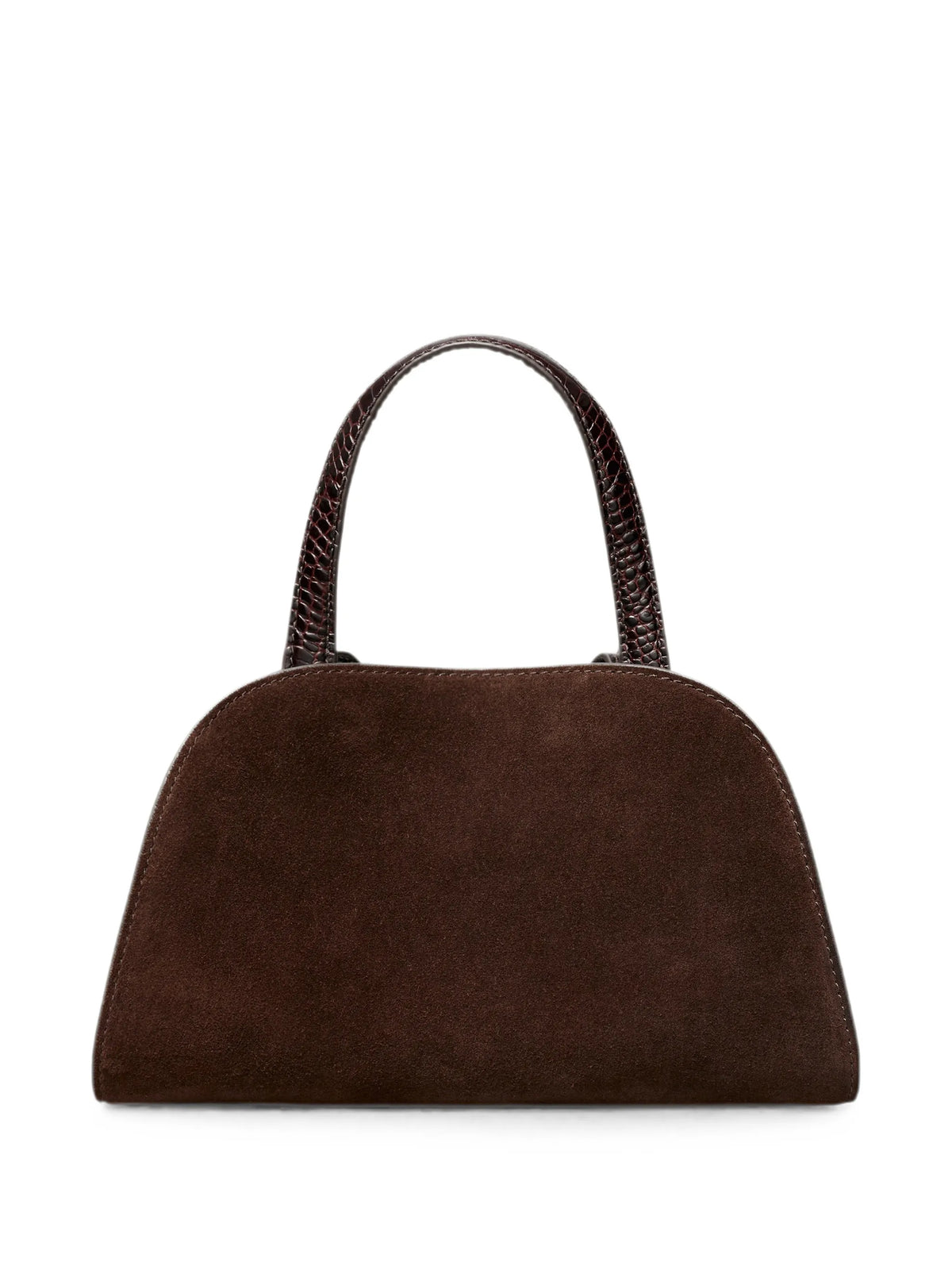 small Romy suede bauletto bag