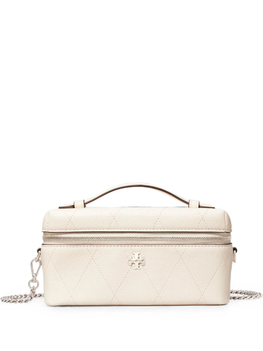 Charlie quilted leather shoulder bag