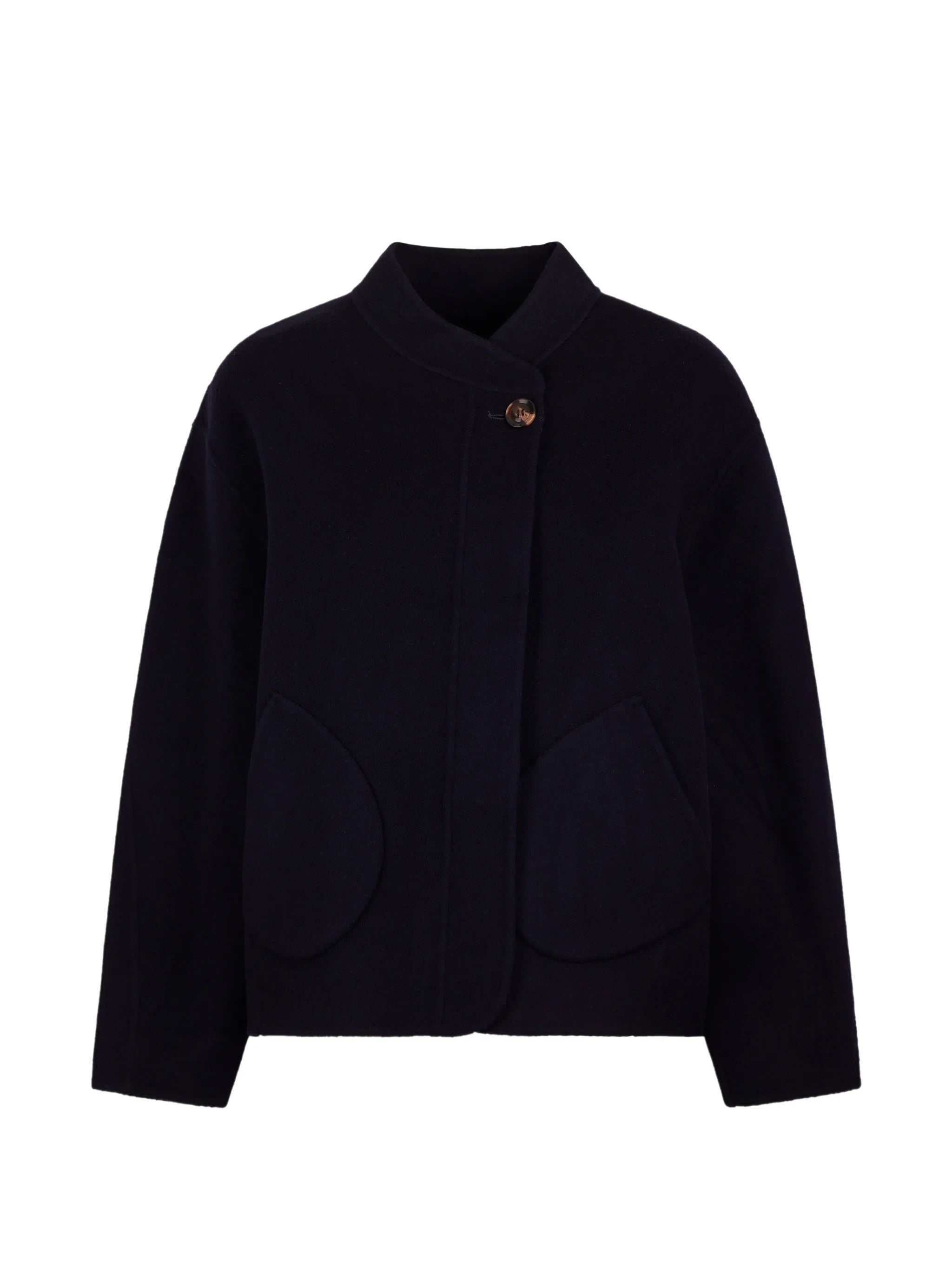 Windsor patch-pockets jacket