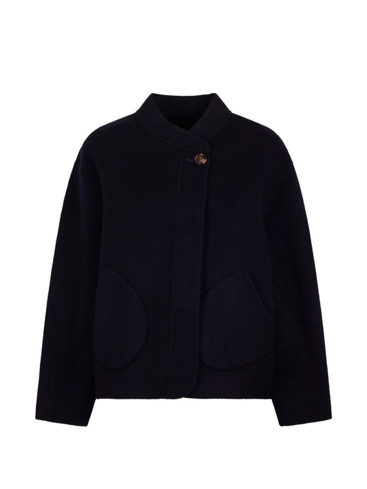 Windsor patch-pockets jacket