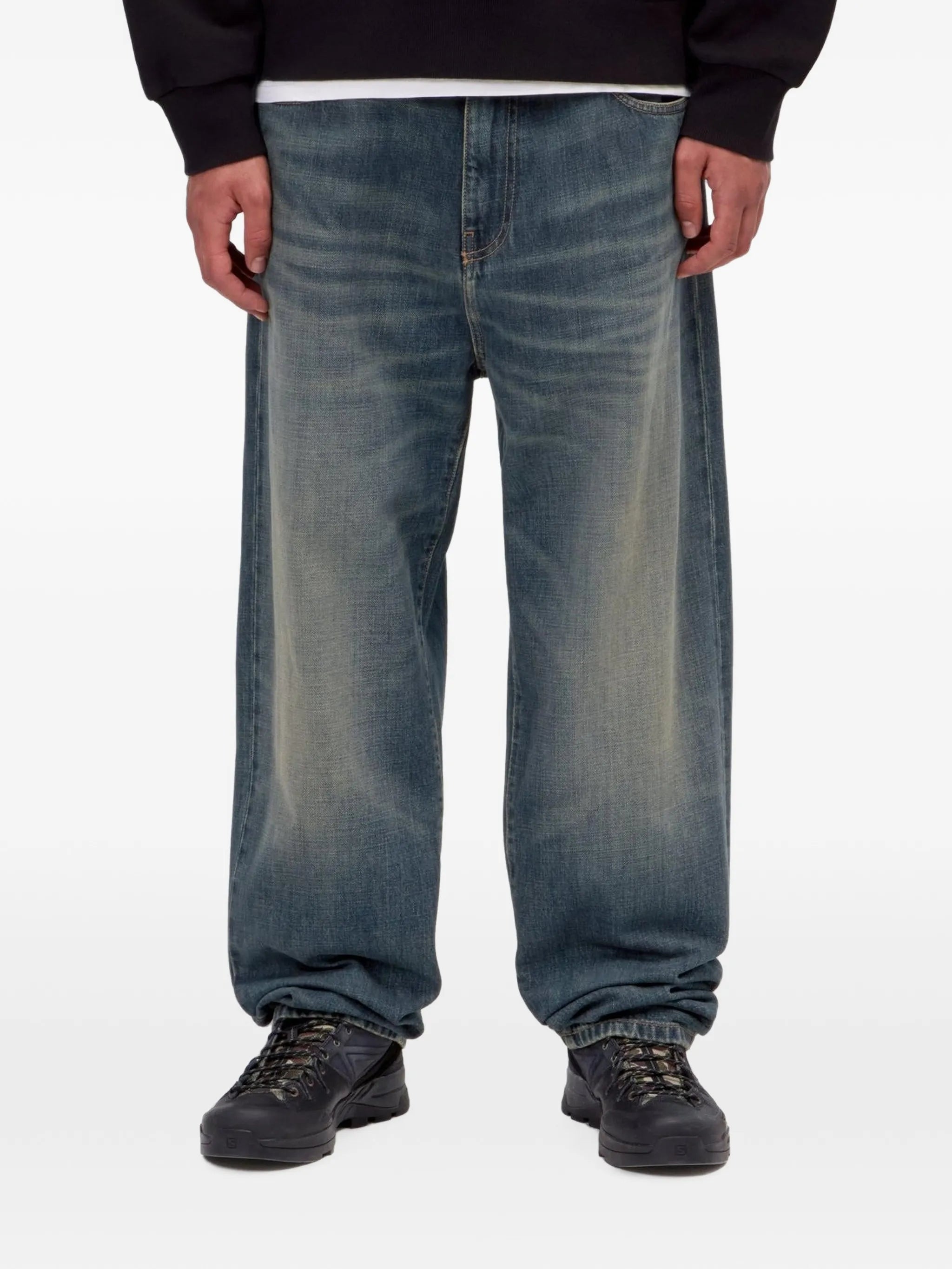 Aaron faded-effect jeans