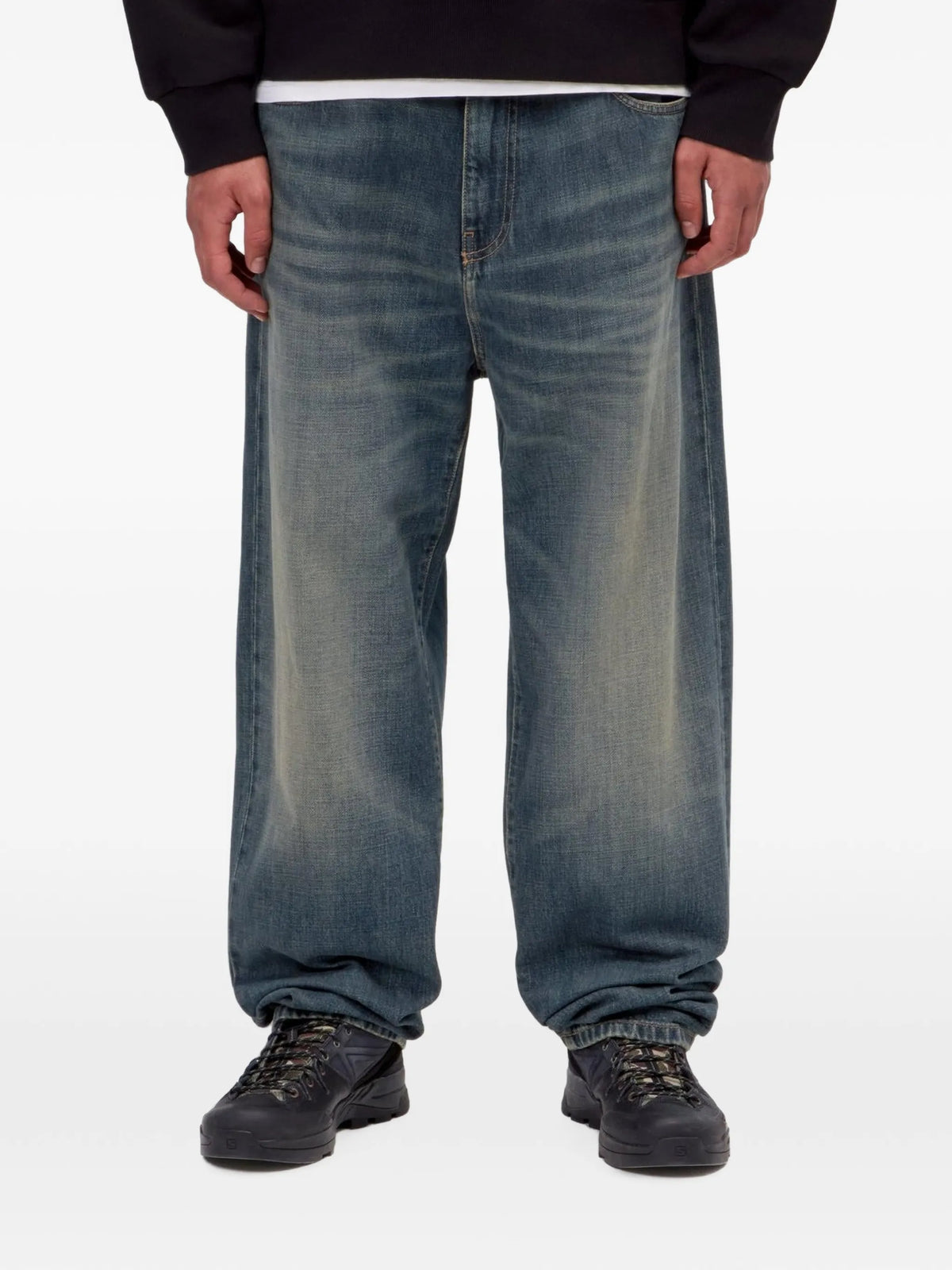 Aaron faded-effect jeans