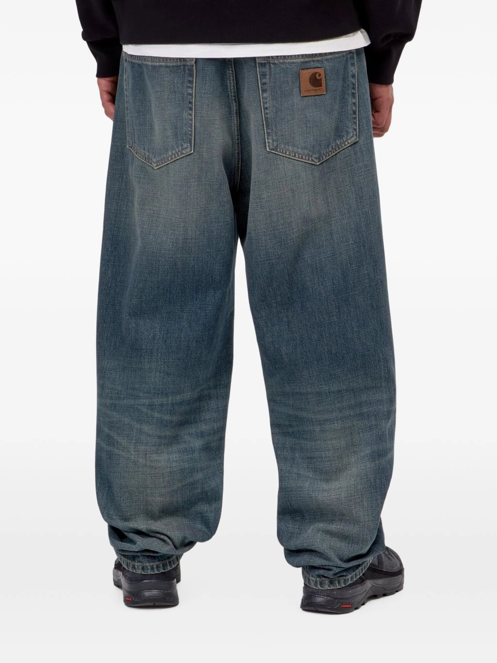 Aaron faded-effect jeans
