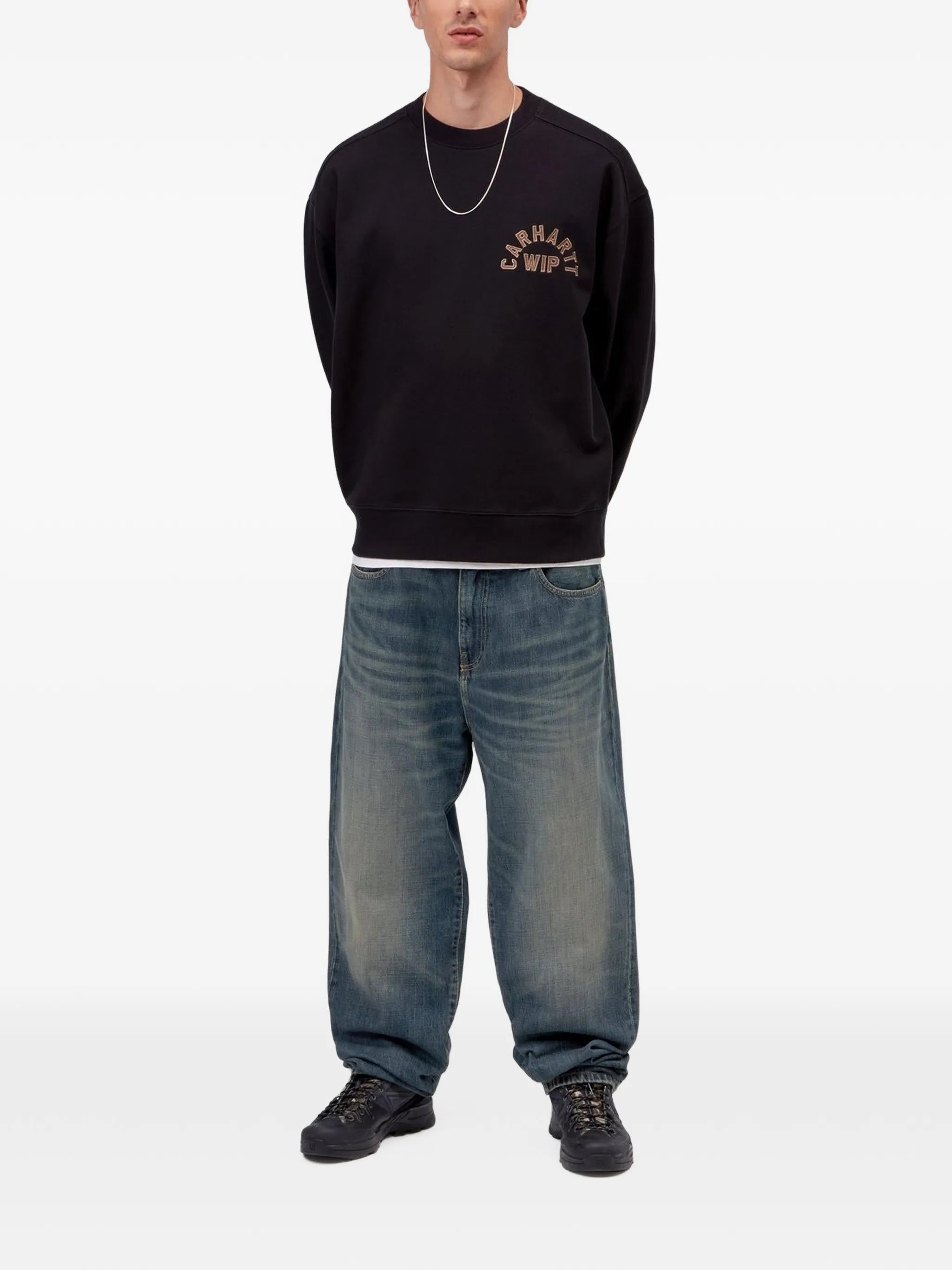 Aaron faded-effect jeans