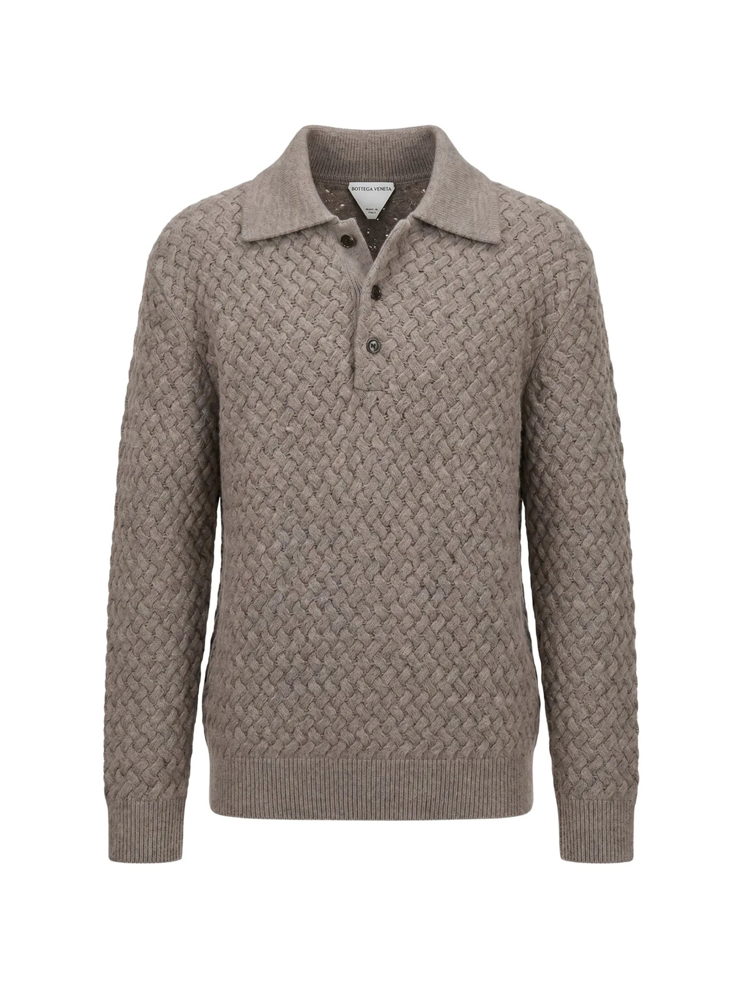 Intreccio-knit wool sweater