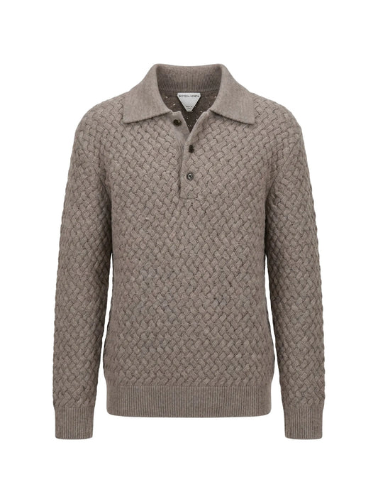 Intreccio-knit wool sweater
