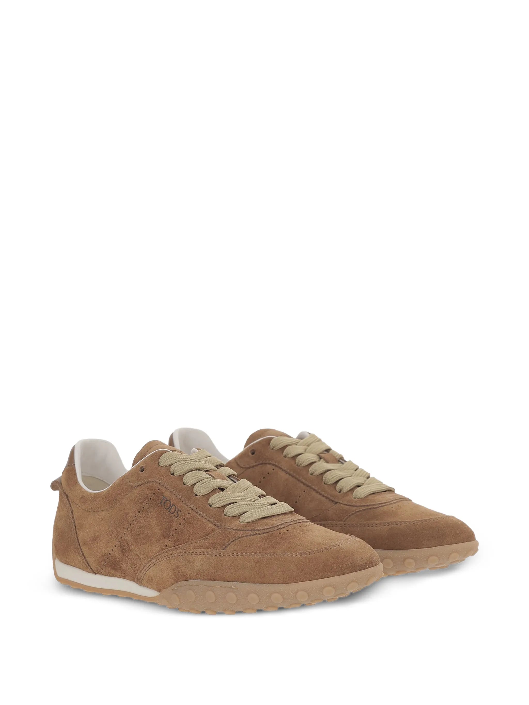 sneakers in suede
