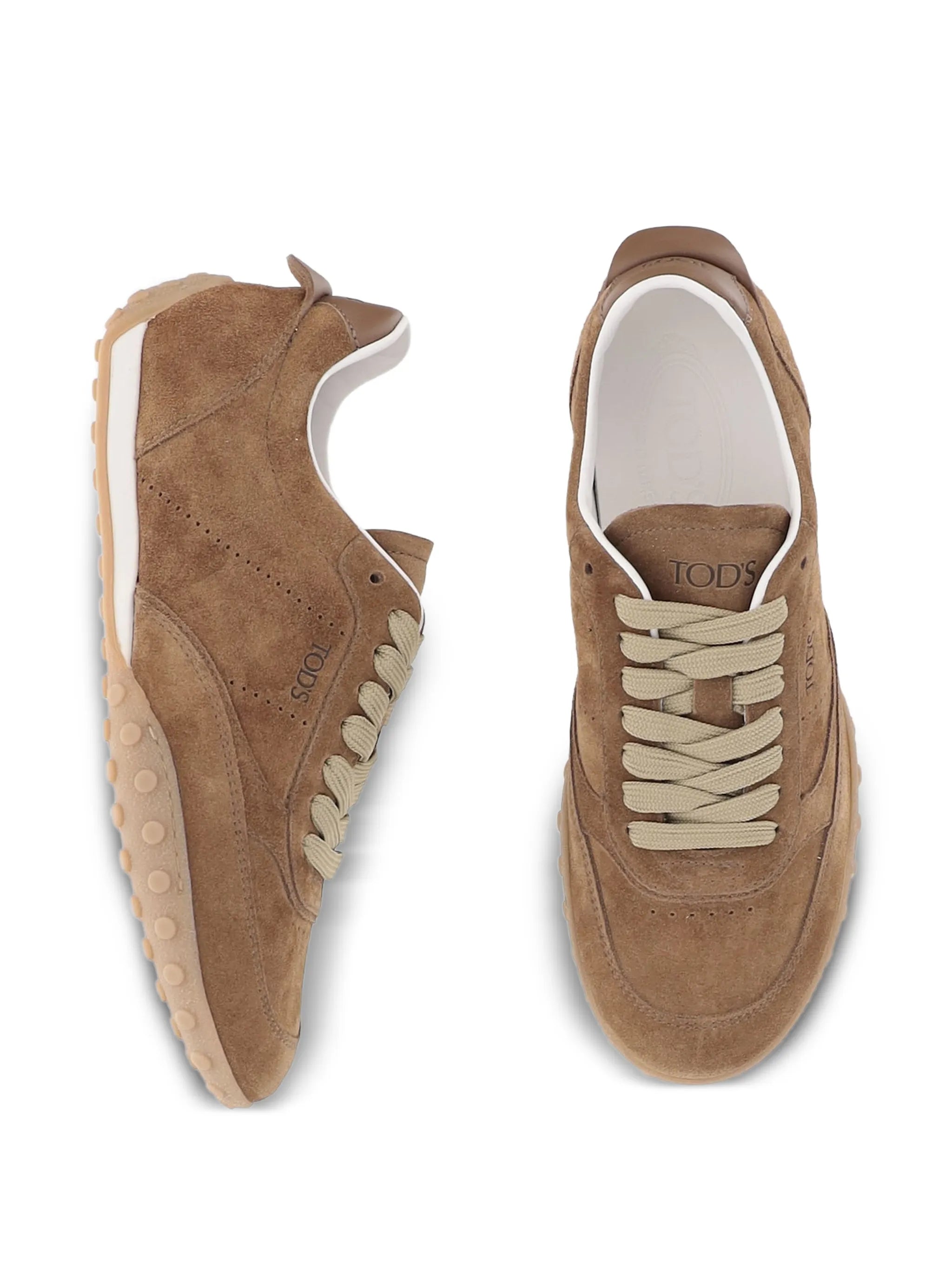 sneakers in suede